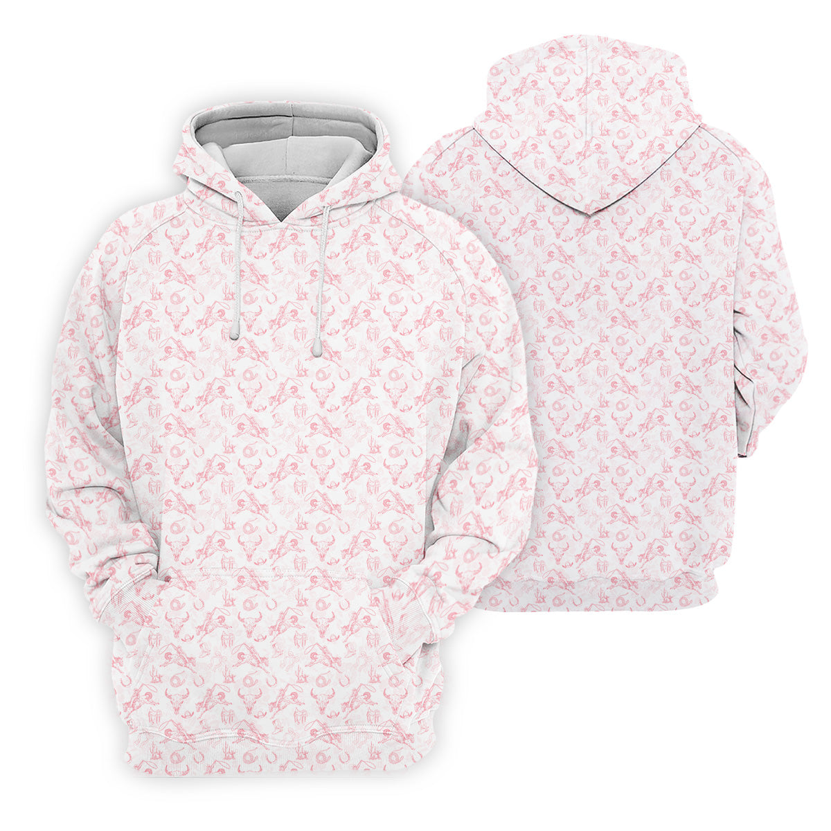 Pink Toile Chinoiserie Bow Western Golf Shirt, Cute Golf Outfit, Ladies Golf Polos, Golfing Apparel