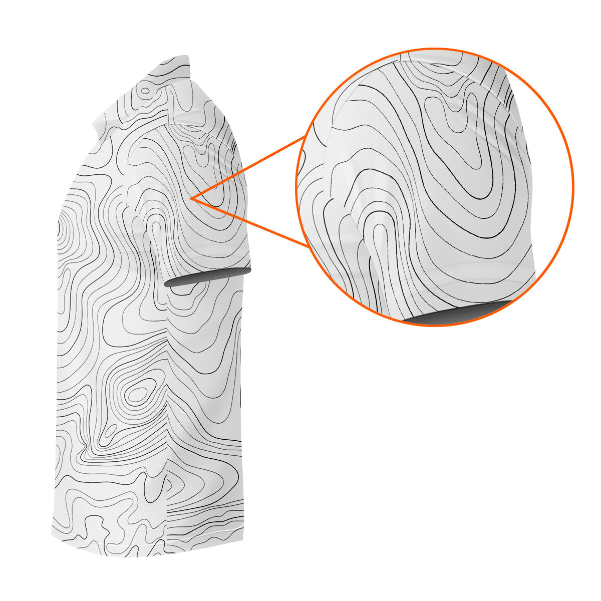 White Topo Mens Golf Polo Shirts, Mens White Polo, Golf Gift For Men, Golfing Apparel