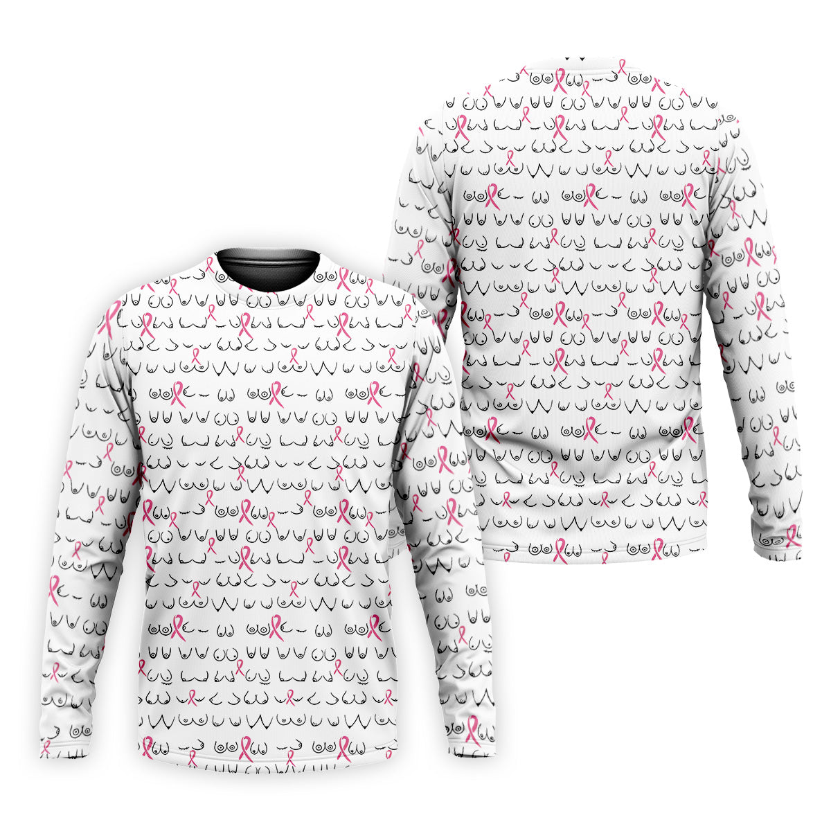 Breast Cancer Golf Shirt, White Golf Shirt Men, Fun Golf Shirts For Men, Cute Golf Shirt, Fun Golf Shirt
