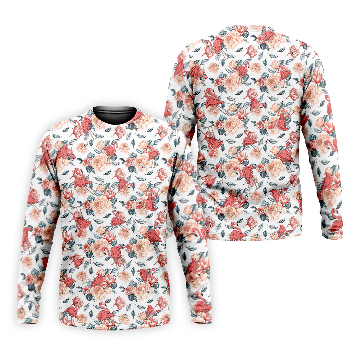 Floral Golf Shirt With Funny Flaming, Cute Golf Outfit, Mens Golf Polo Shirts, Men Sweatshirt, Golfing Apparel