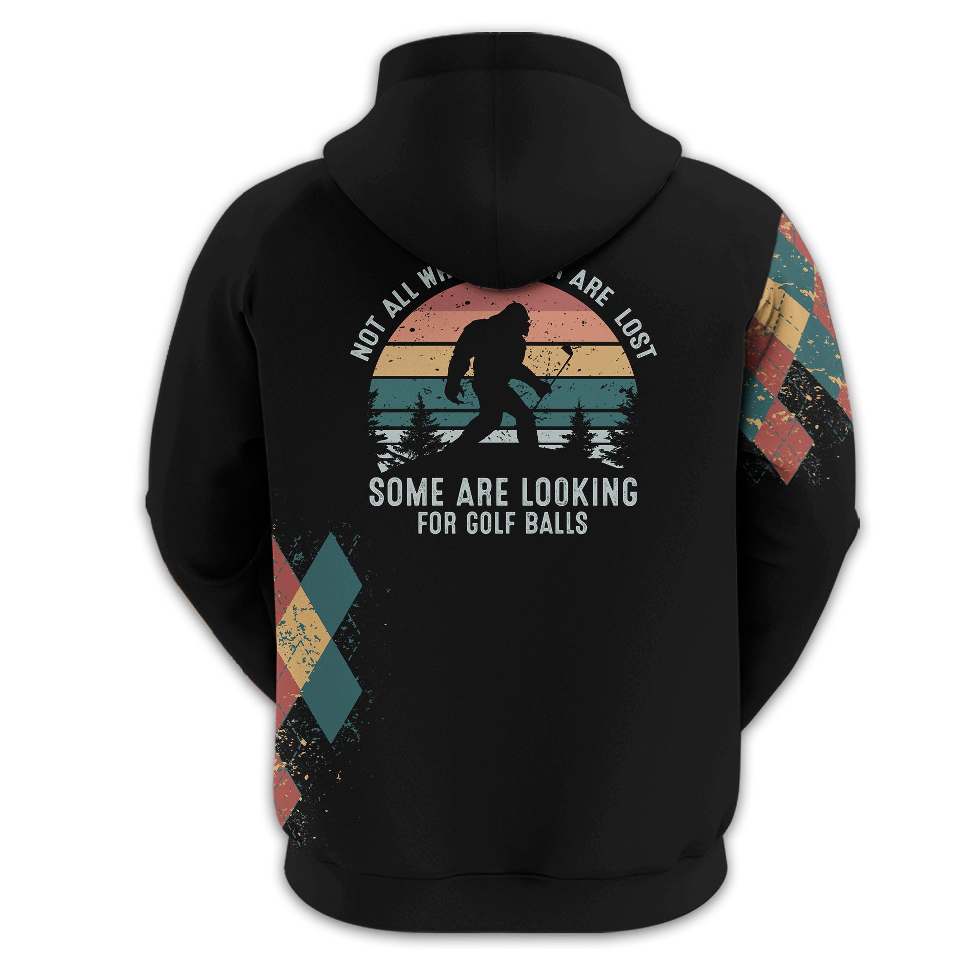 Not All Who Wander Are Lost Personalized Golf Polo Shirt, Golf Shirt For Men, Gift For Golfers