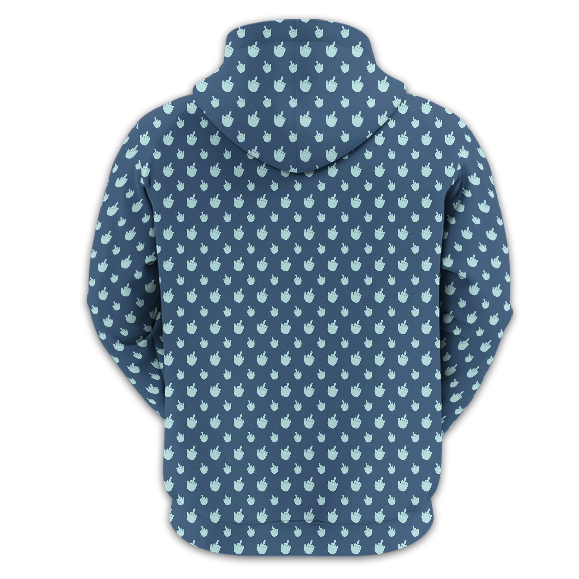 Middle Finger Dirty Absurd Golf Polo Shirt, Fun Golf Shirts For Men, Funny Golf Shirt