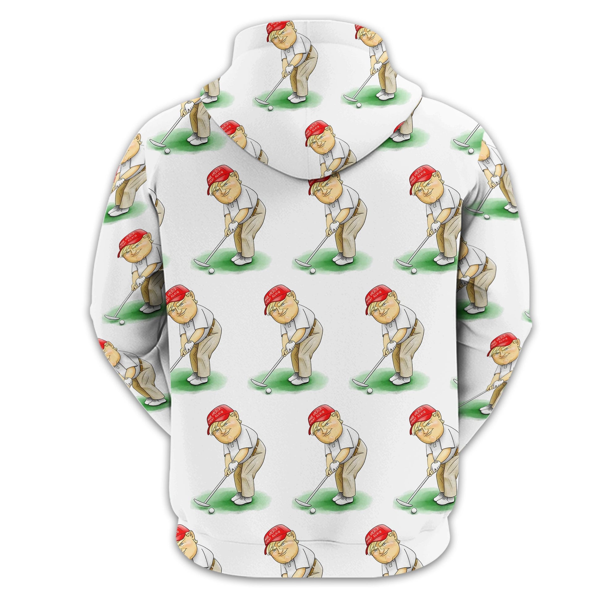 Trump Presidential Men's Golf Polo Shirt, Funny Golf Shirt, Gift For Golfers