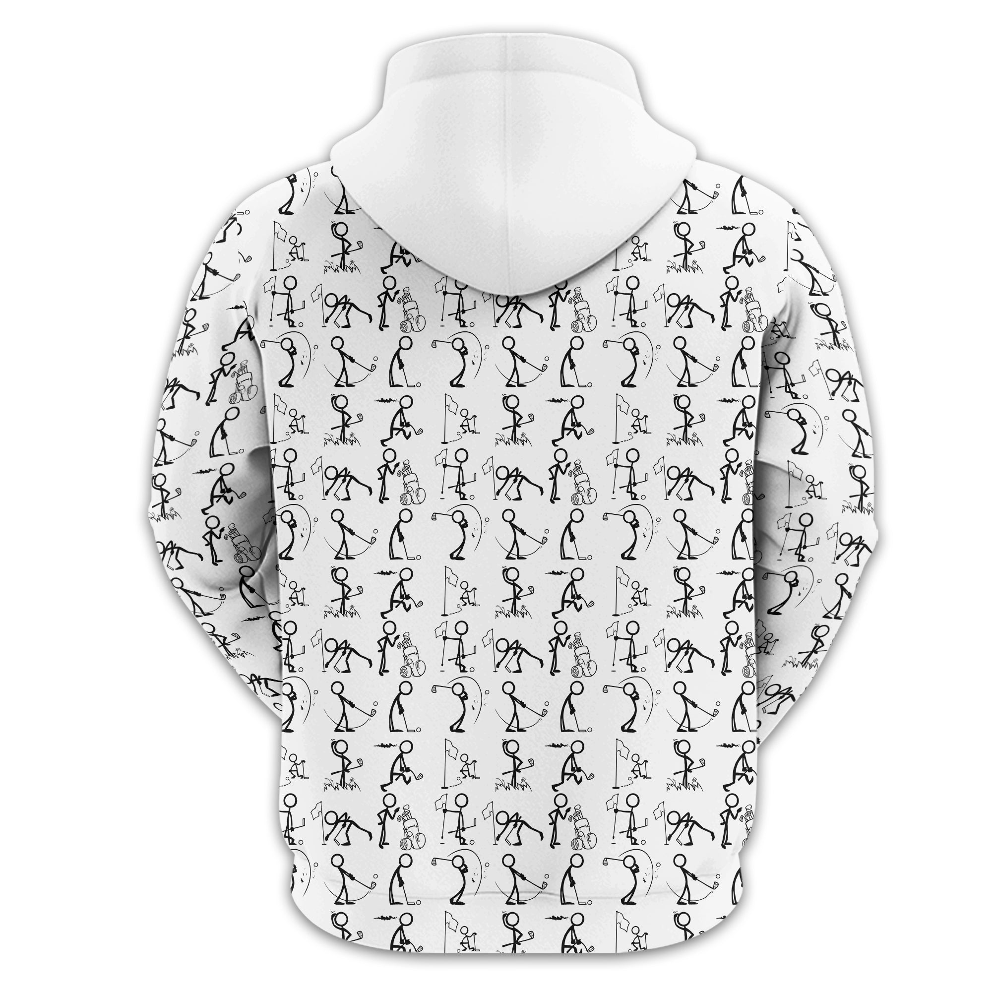 White Golf Polo Shirt, Funny Golf Shirt, Gift For Golfers