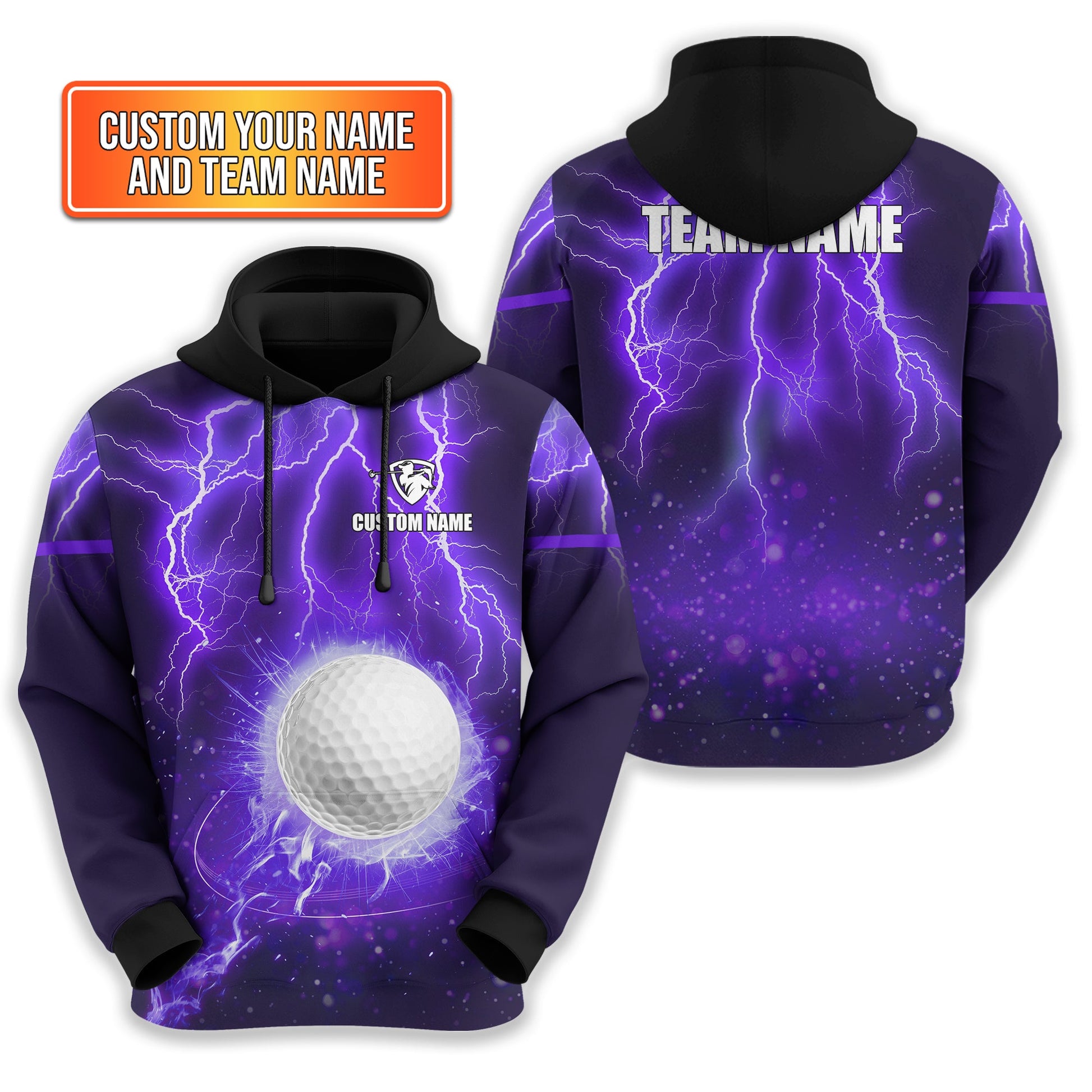 Custom Men's Golf Polo Shirt With Team Name, Golfing Apparel, Gift For Golfers