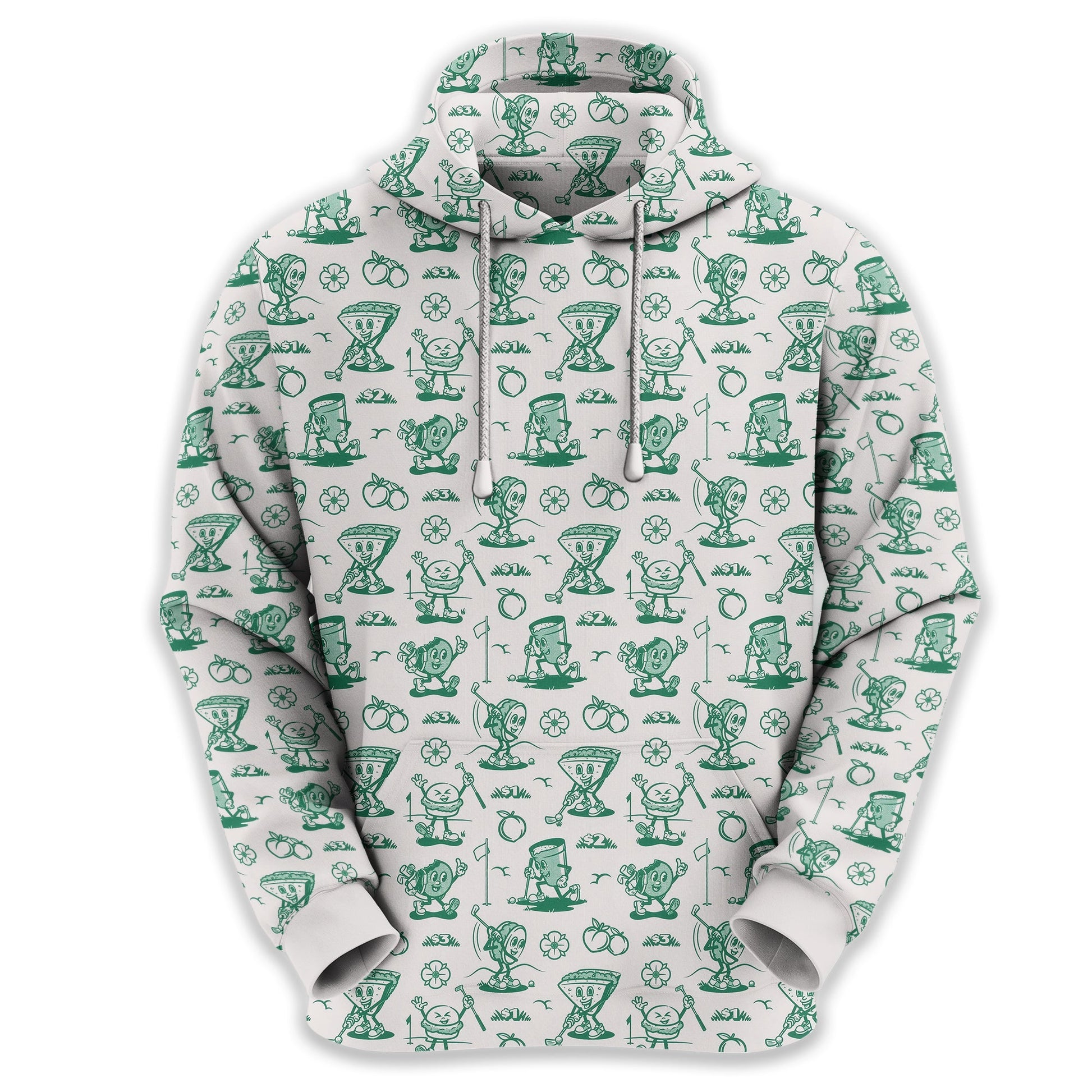 Breakfast Balls Men's Golf Polo Shirt, Golfing Apparel, Gift For Golfers