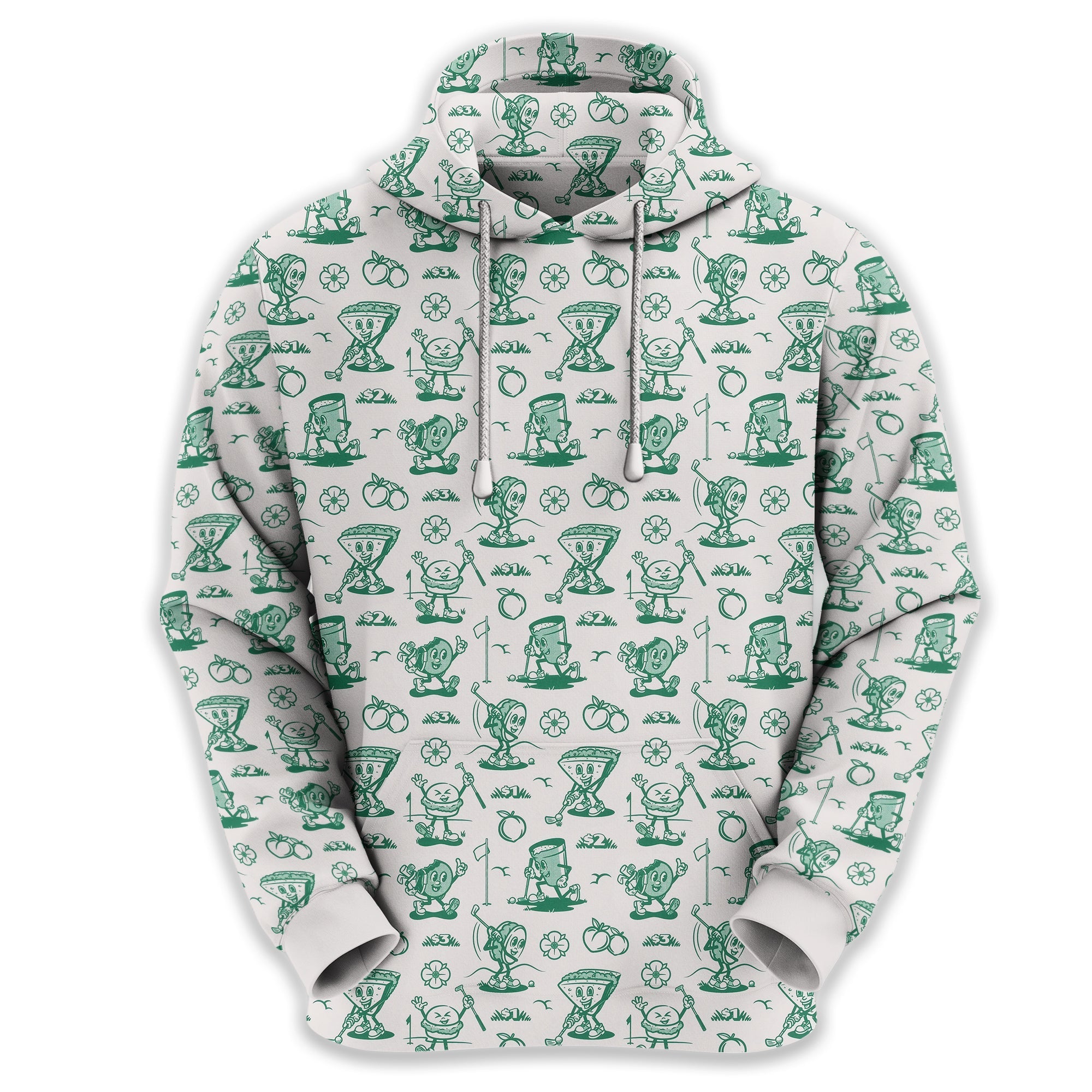 Breakfast Balls Men's Golf Polo Shirt, Golfing Apparel, Gift For Golfers