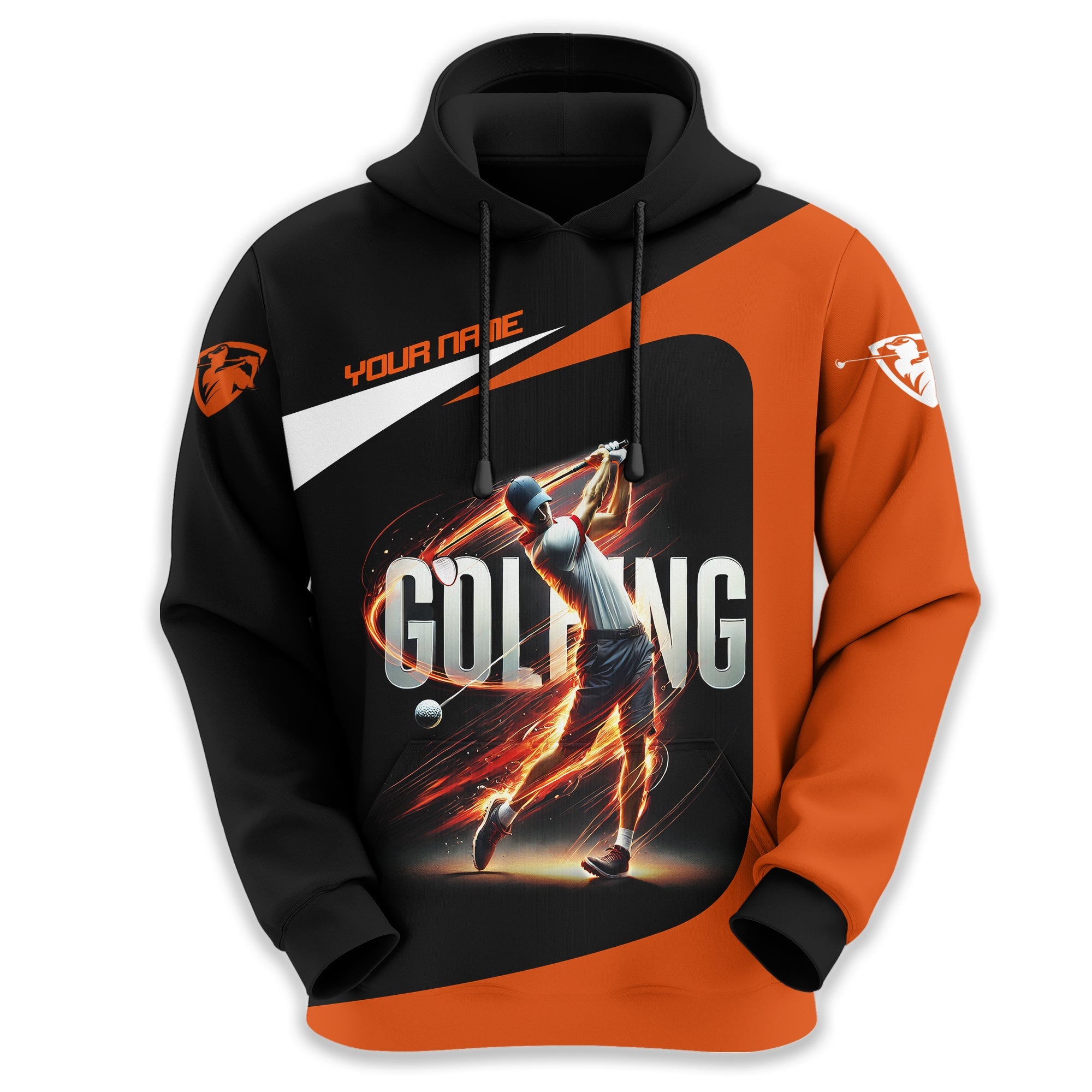 Golfing Swing Customize Golf Polo Shirt, Golfing Apparel, Gift For Golfers