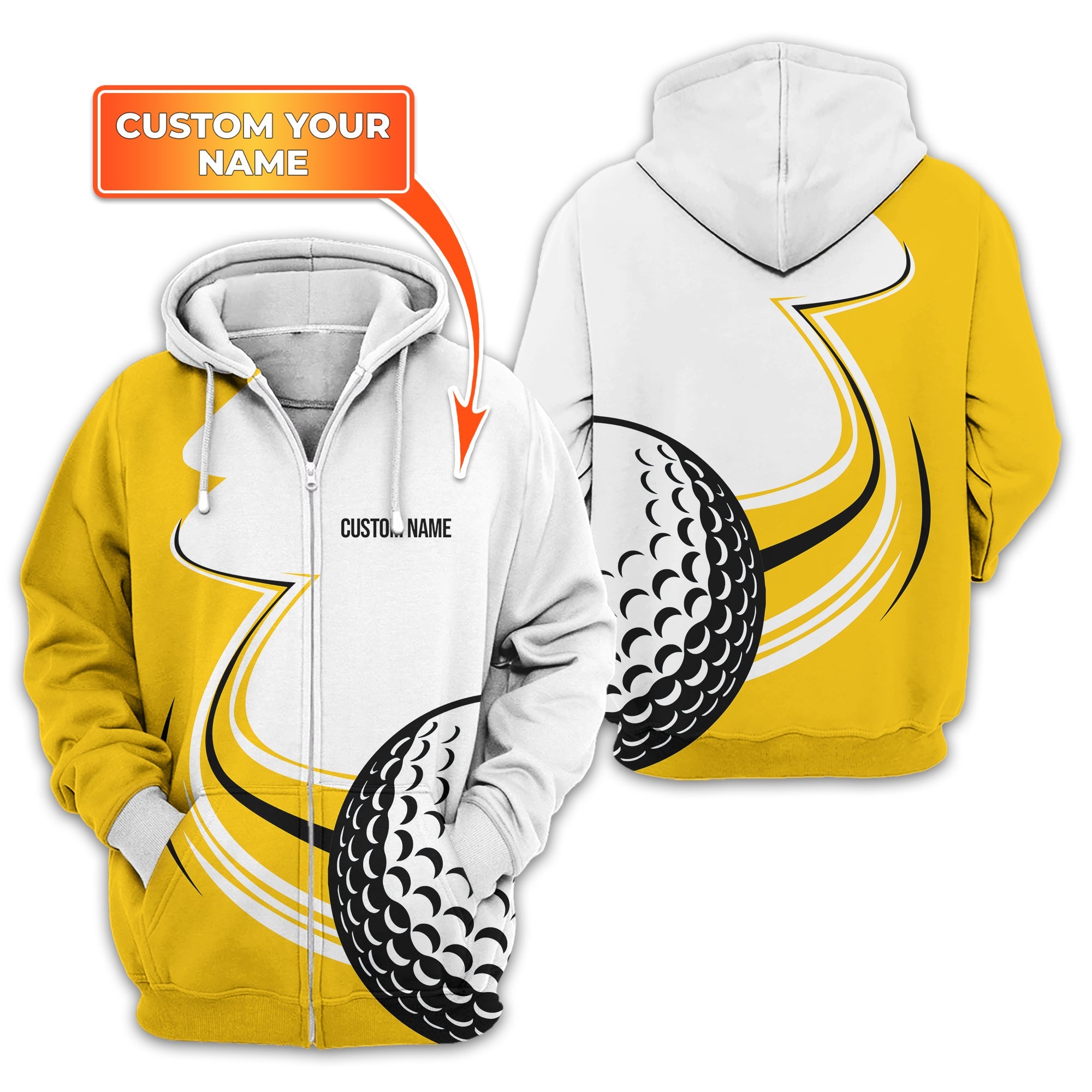 Personalized Golf Polo Shirt, Golf Shirt For Men, Gift For Golfers