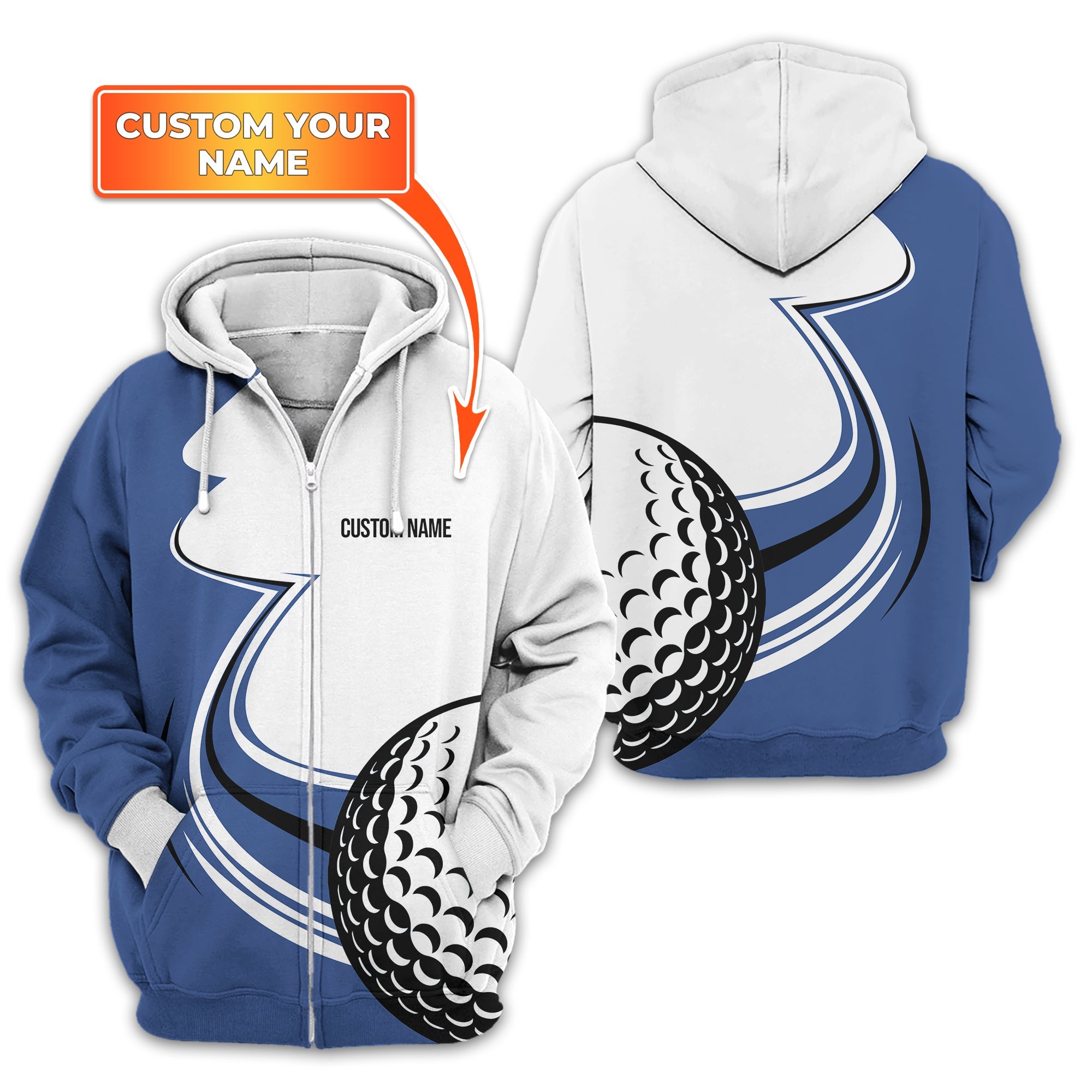 Personalized Golf Polo Shirt, Golf Shirt For Men, Gift For Golfers