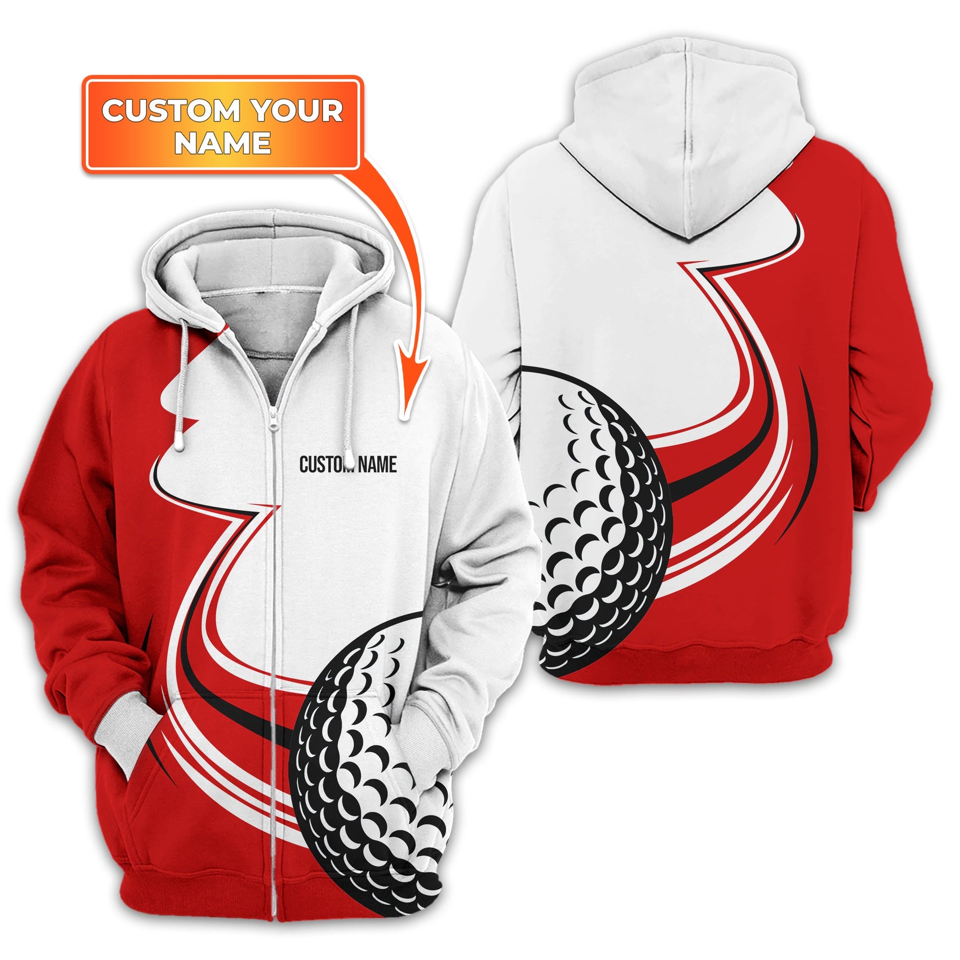 Personalized Golf Polo Shirt, Golf Shirt For Men, Gift For Golfers