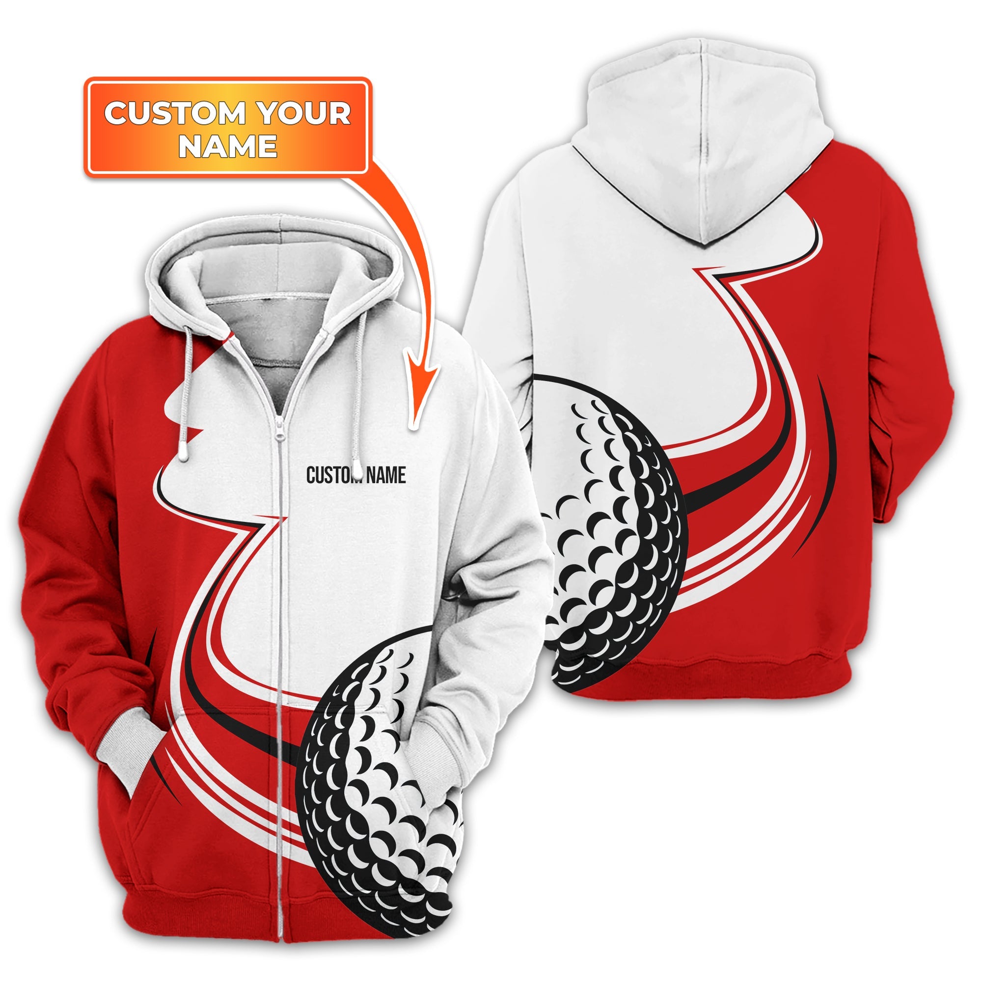 Personalized Golf Polo Shirt, Golf Shirt For Men, Gift For Golfers