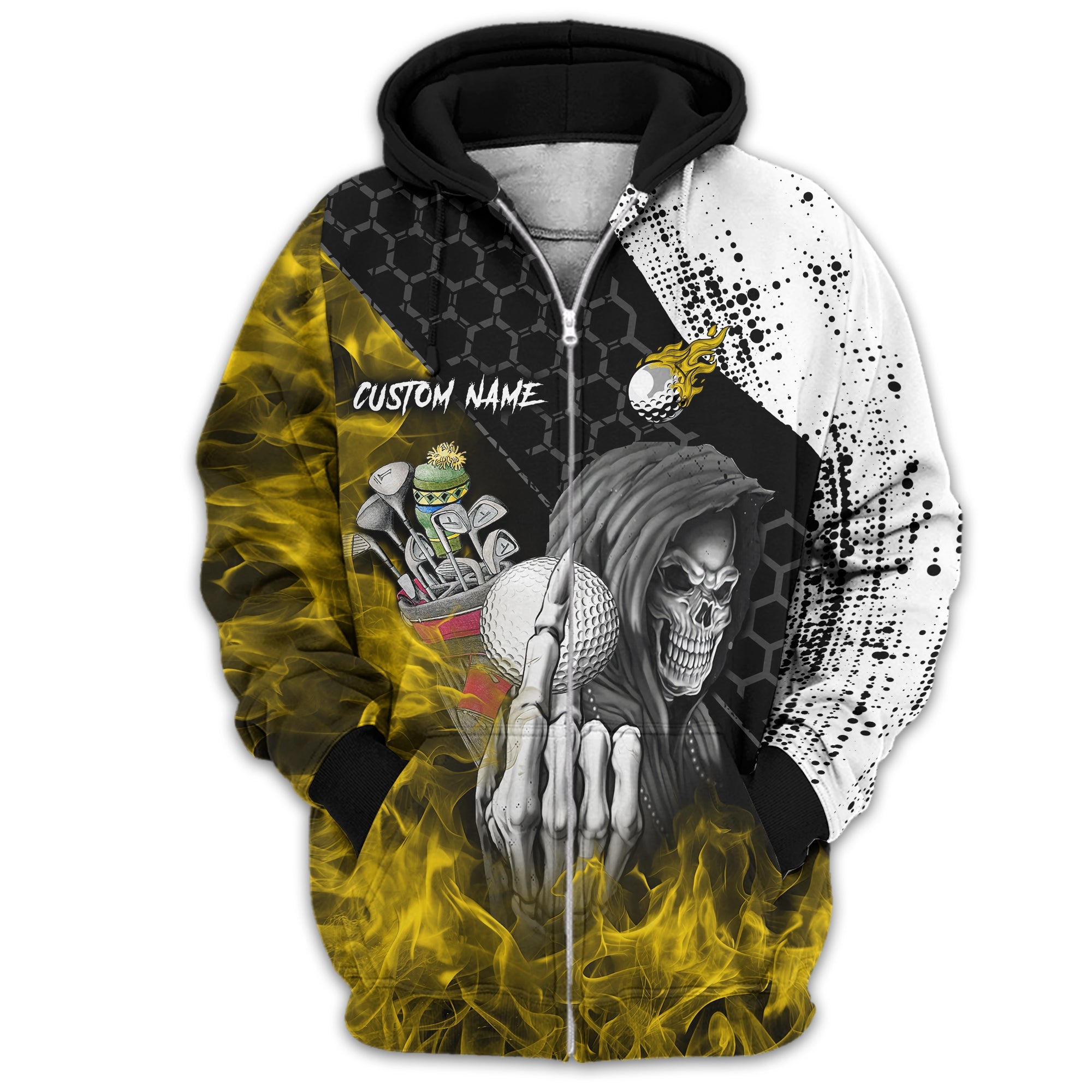 Hello Darkness My Old Friend Custom Golf Shirt, Present For Golfer