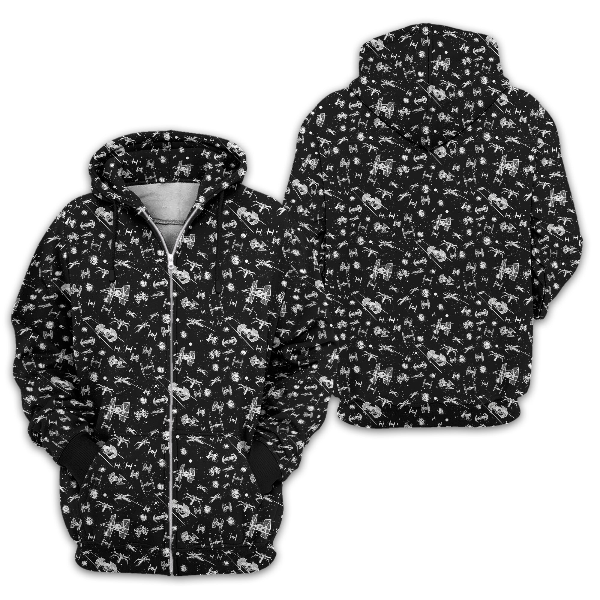 Black Galaxy Golf Polo Shirt, Gift For Golfers, Golf Gift For Men