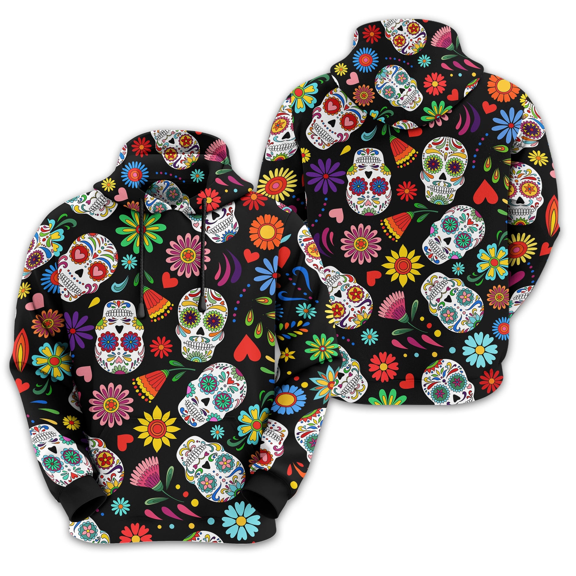 Fiesta Feeling Skull Men's Golf Polo Shirt, Funny Golf Shirt, Gift For Golfers