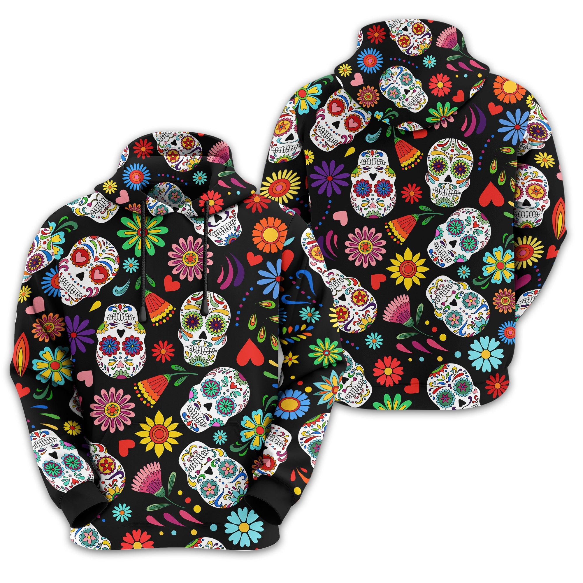 Fiesta Feeling Skull Men's Golf Polo Shirt, Funny Golf Shirt, Gift For Golfers