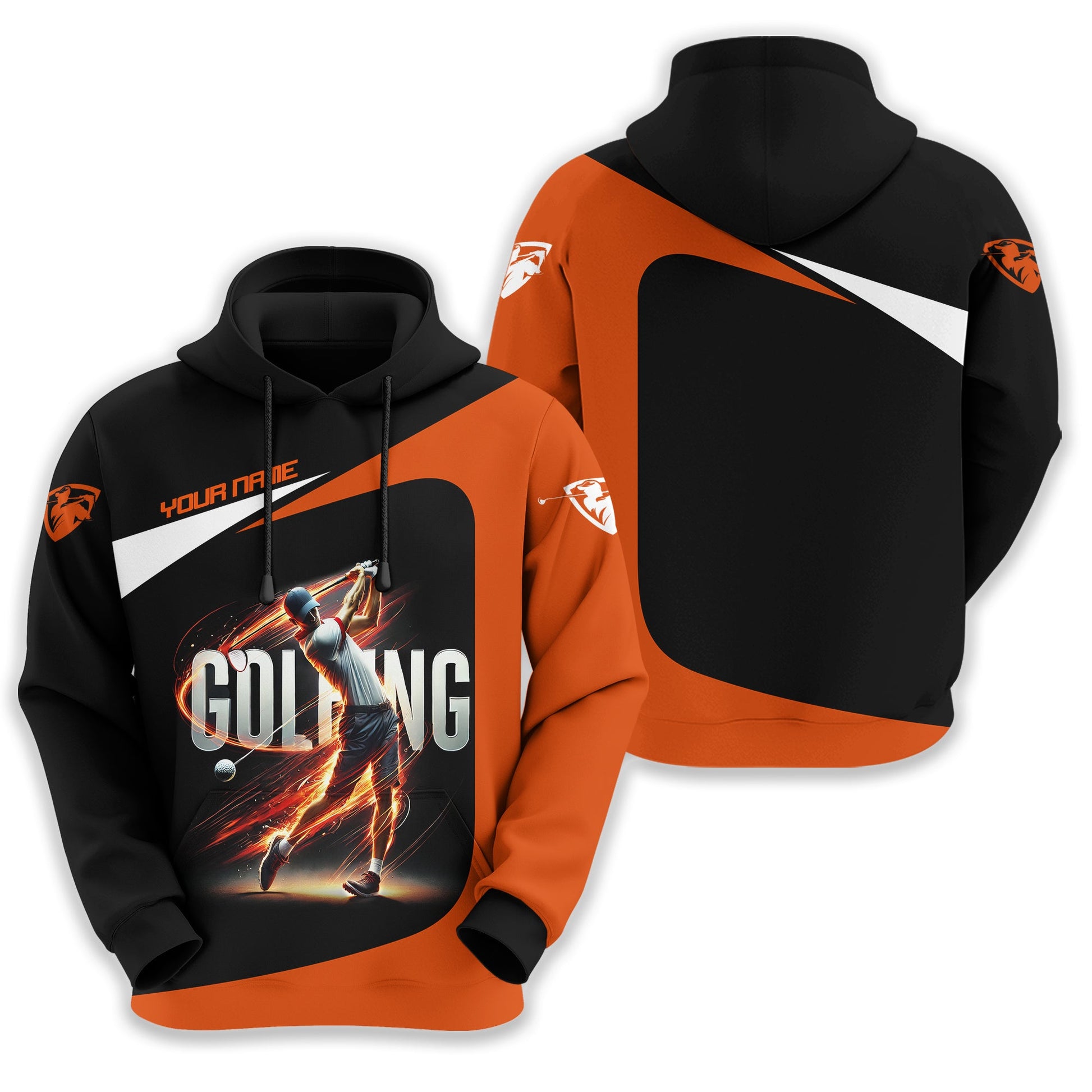 Golfing Swing Customize Golf Polo Shirt, Golfing Apparel, Gift For Golfers