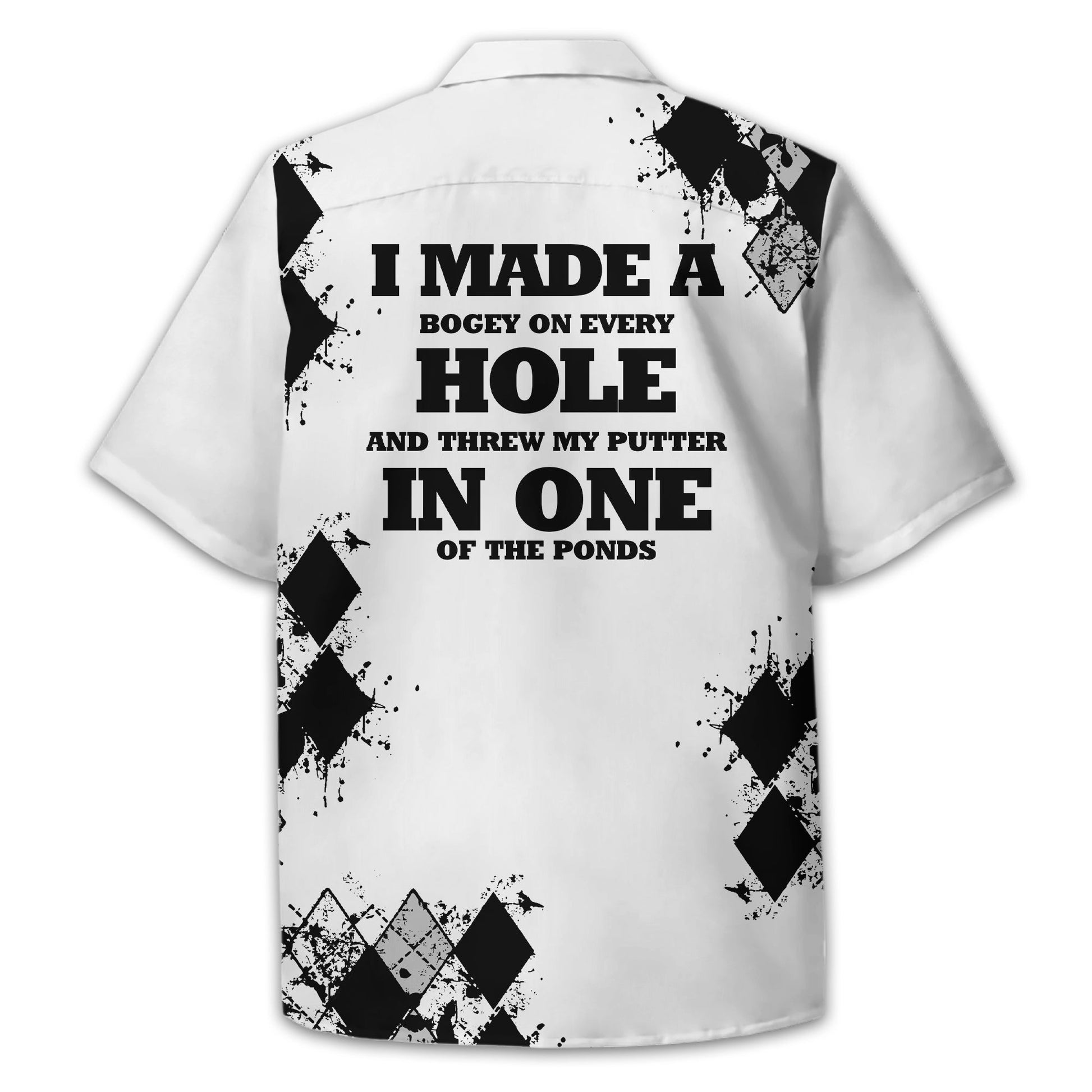 I Made A Bogey Personalized Golf Polo Shirt, Golf Shirt, Gift For Golfers