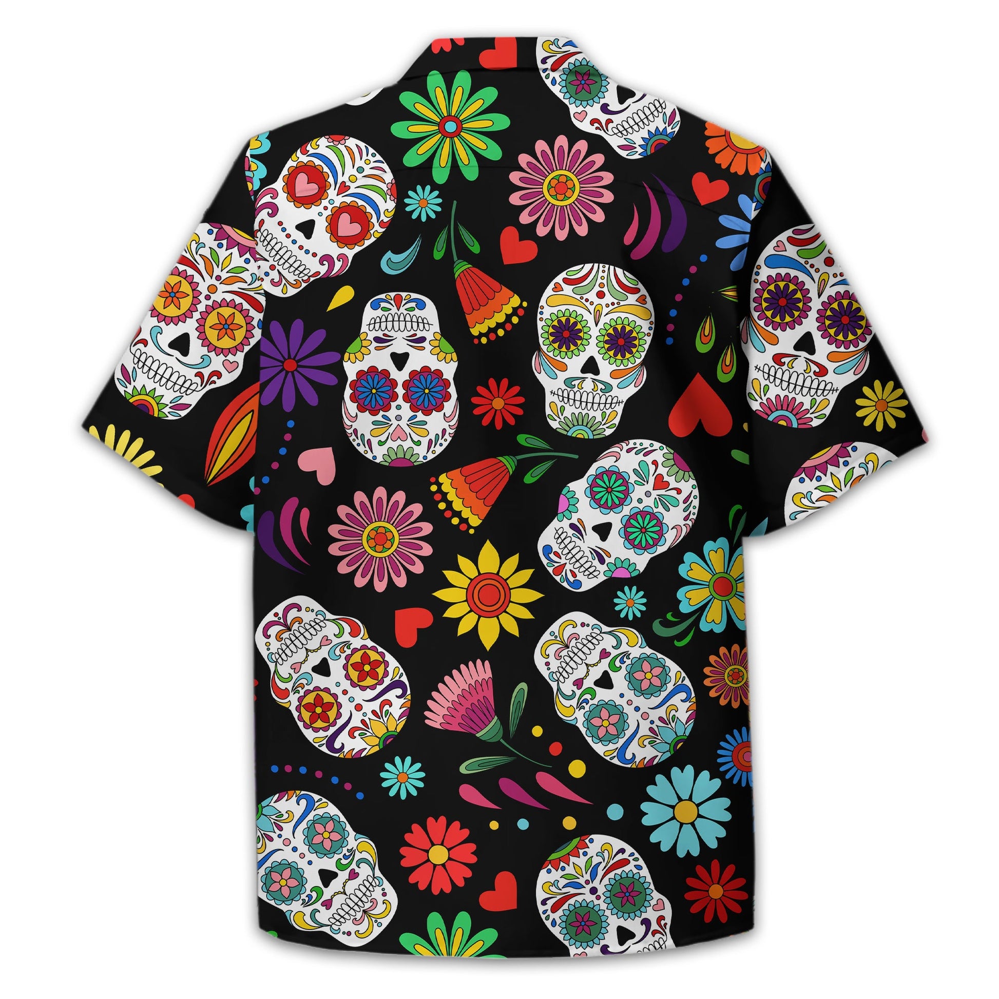 Fiesta Feeling Skull Men's Golf Polo Shirt, Funny Golf Shirt, Gift For Golfers