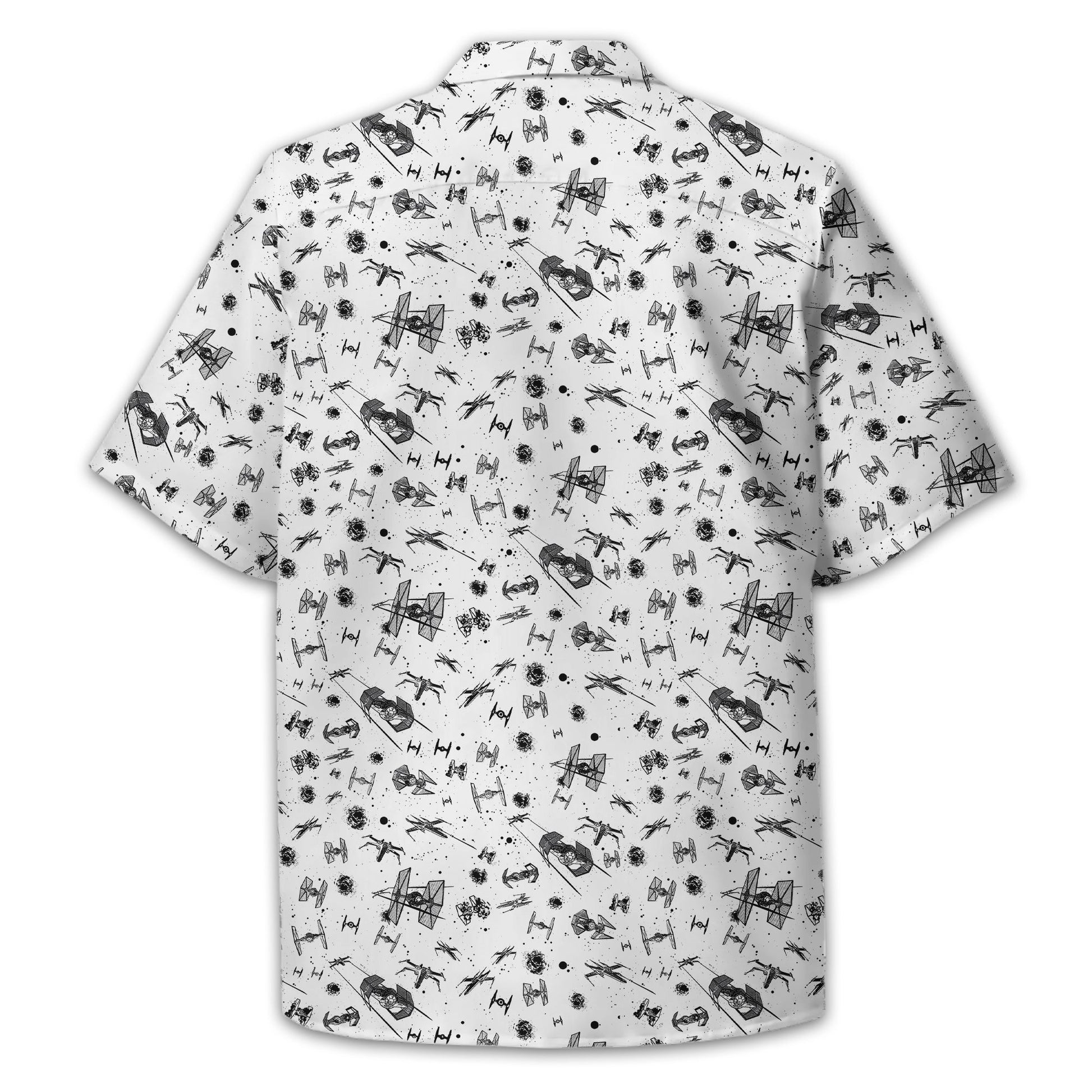 White Galaxy Golf Polo Shirt, Gift For Golfers, Golf Gift For Men