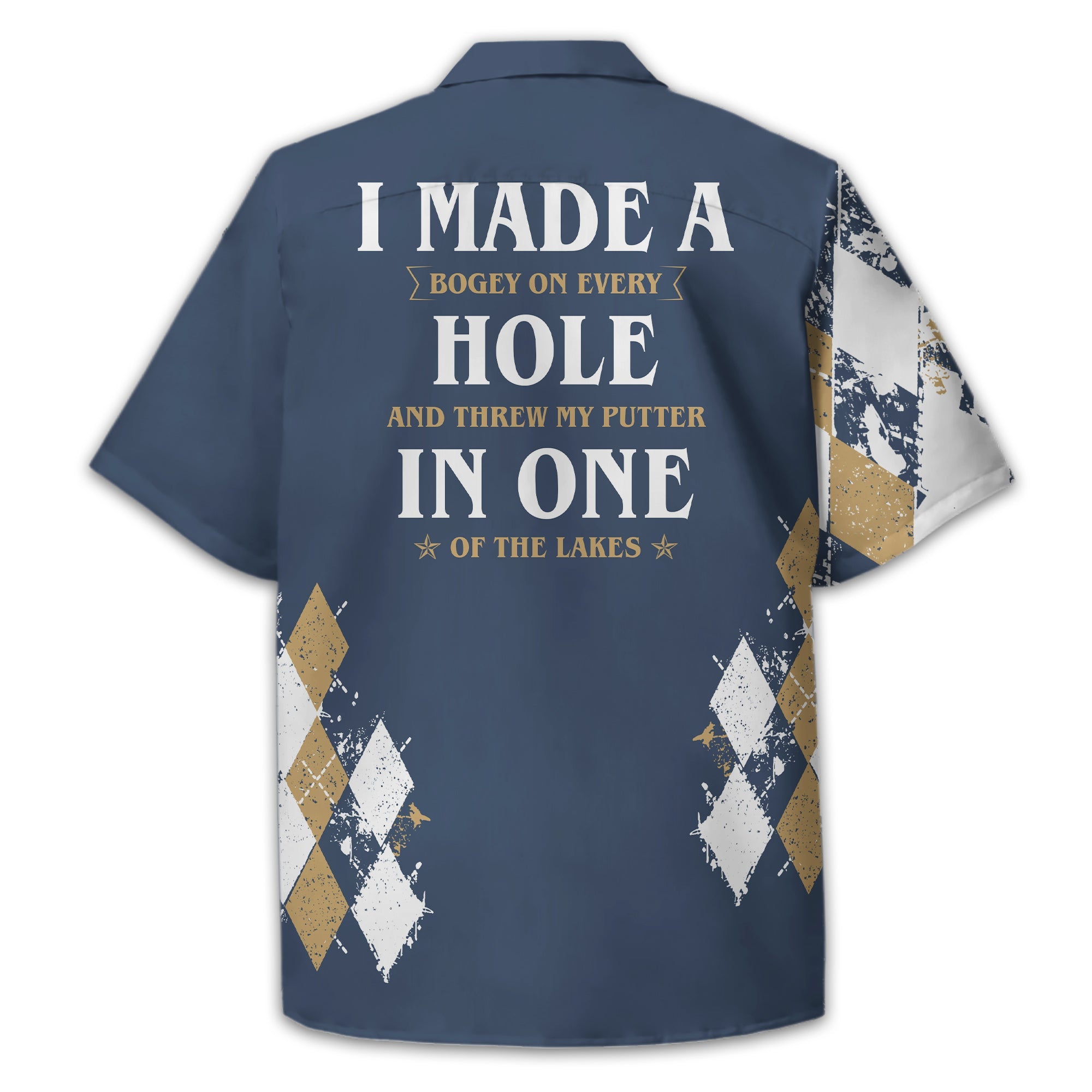 I Made A Bogey Personalized Golf Polo Shirt, Golf Shirt For Men, Gift For Golfers