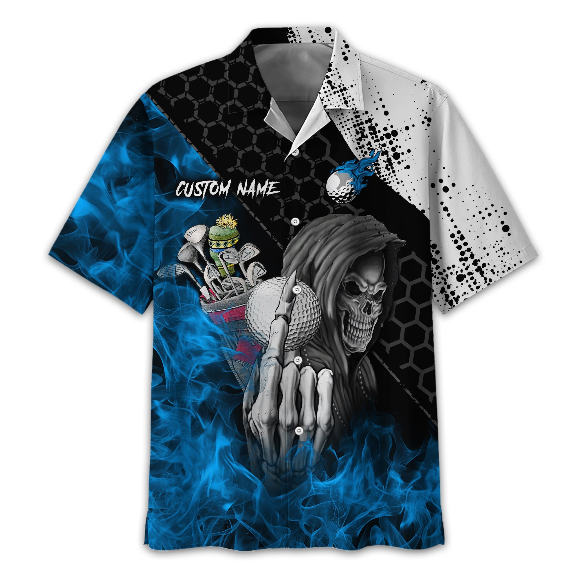 Hello Darkness My Old Friend Custom Golf Shirt, Present For Golfer