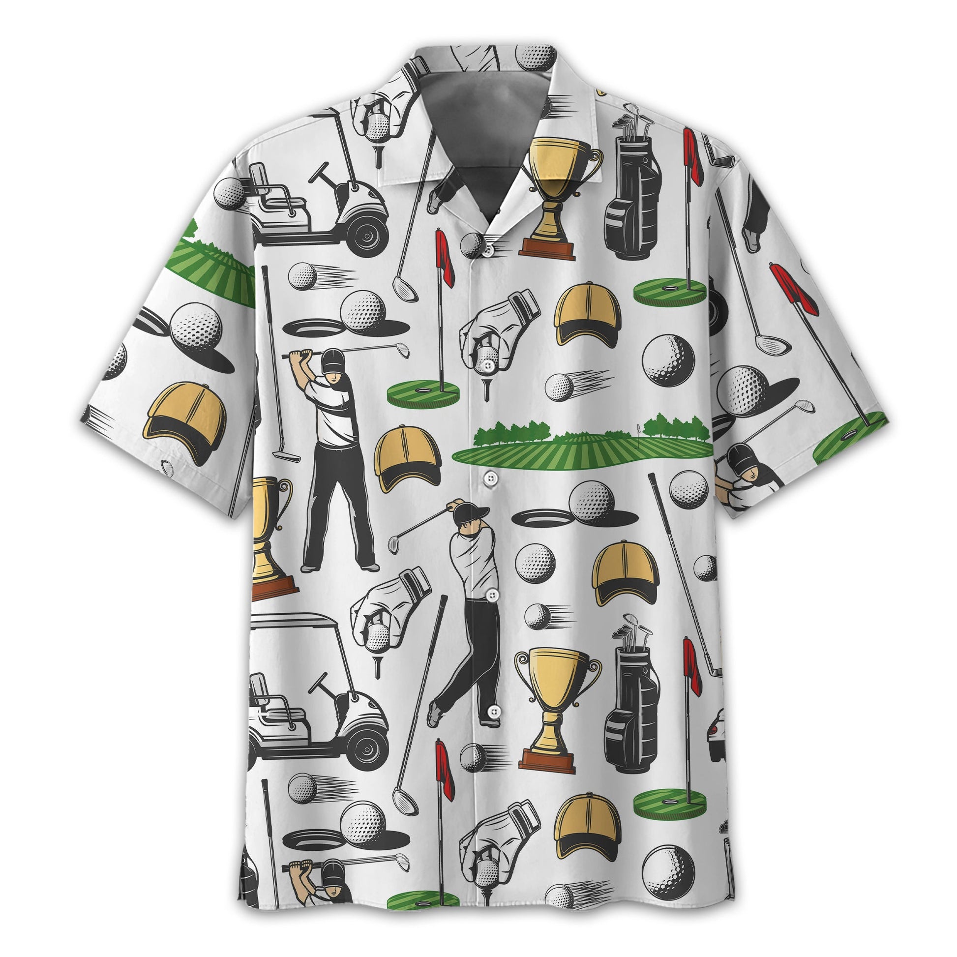 Equipment Men's Golf Polo Shirt, Funny Golf Shirt, Gift For Golfers