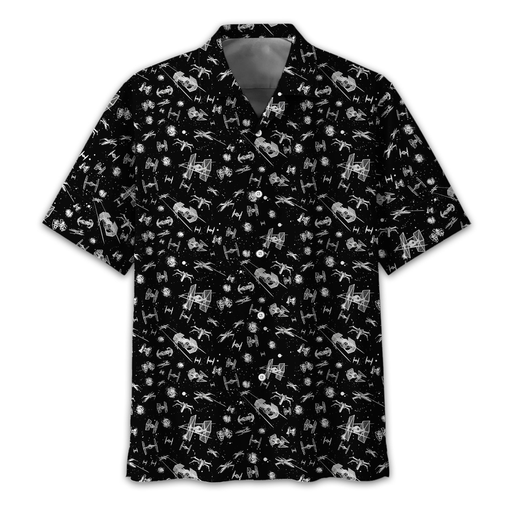 Black Galaxy Golf Polo Shirt, Gift For Golfers, Golf Gift For Men