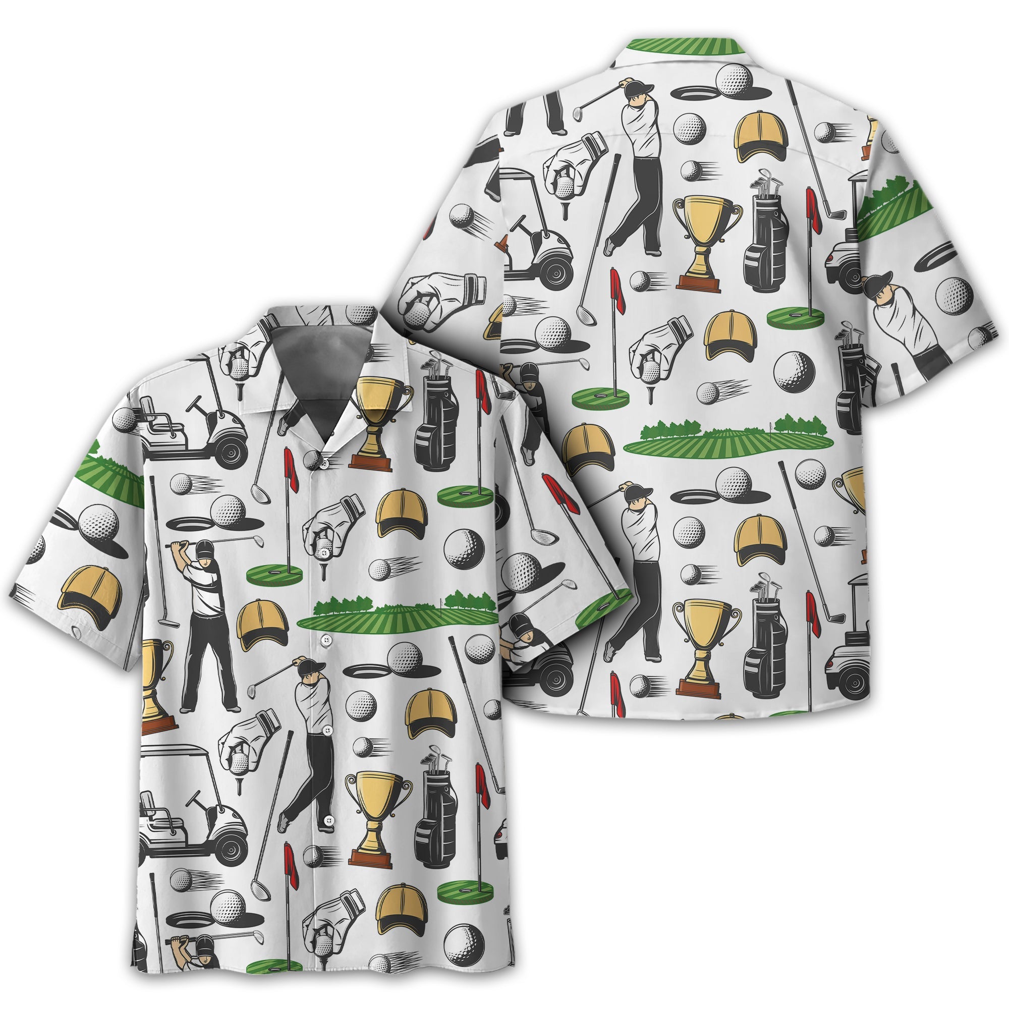 Equipment Men's Golf Polo Shirt, Funny Golf Shirt, Gift For Golfers