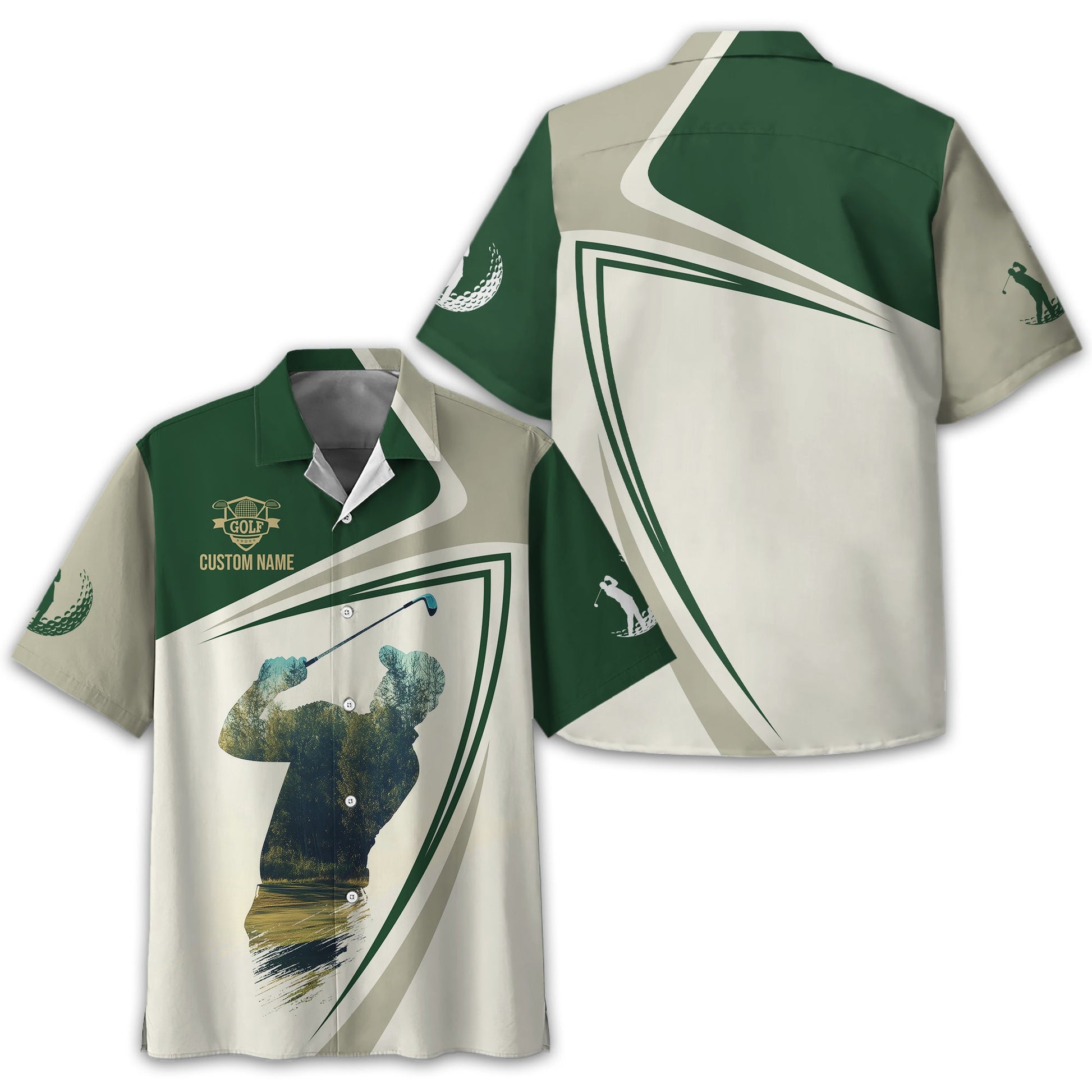 Custom Golf Shirt, Personalized Golf Shirt, Unique Gift For Golfer