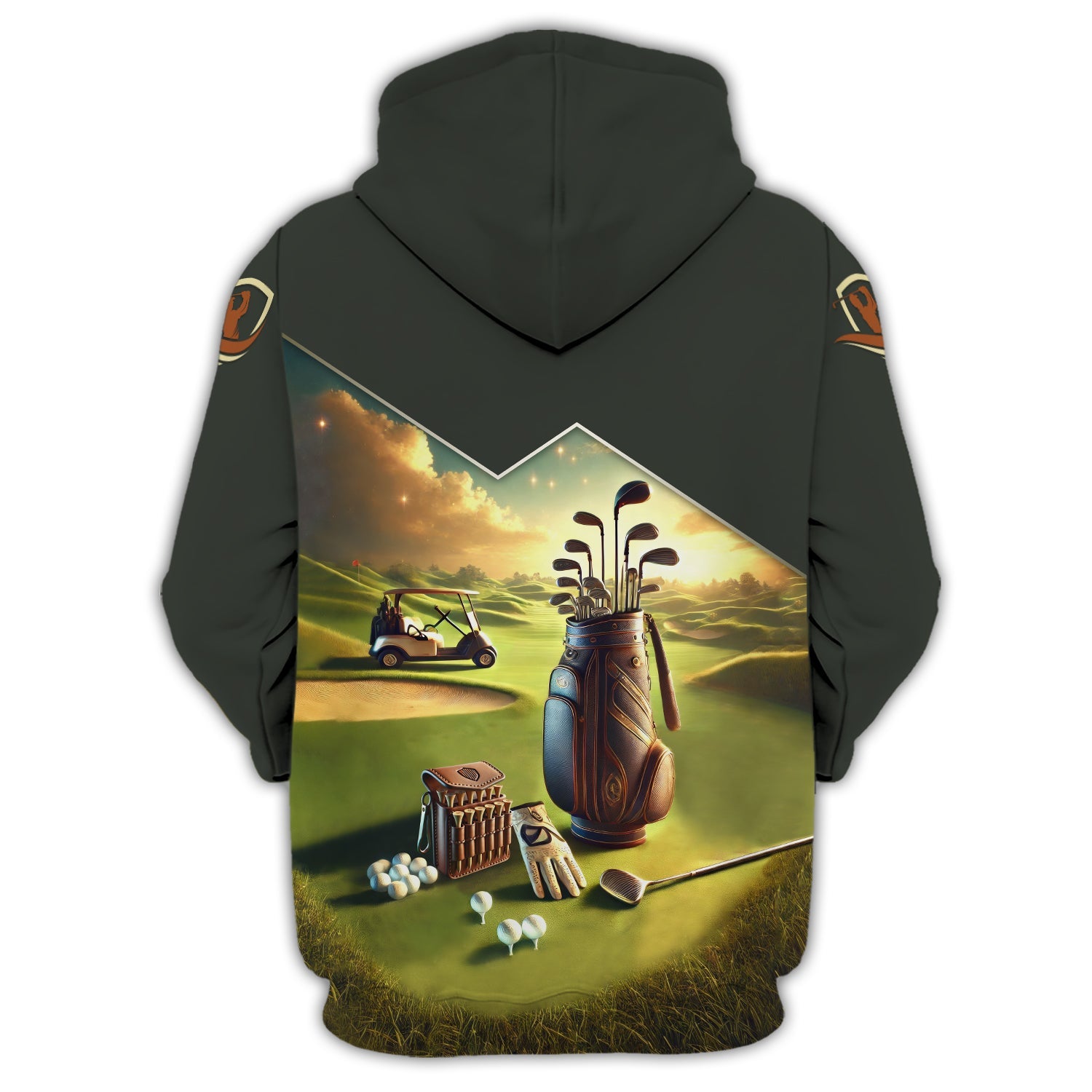 Golf Course Custom Name Golf Shirt, Gift For Golfers, Golf Gift For Men