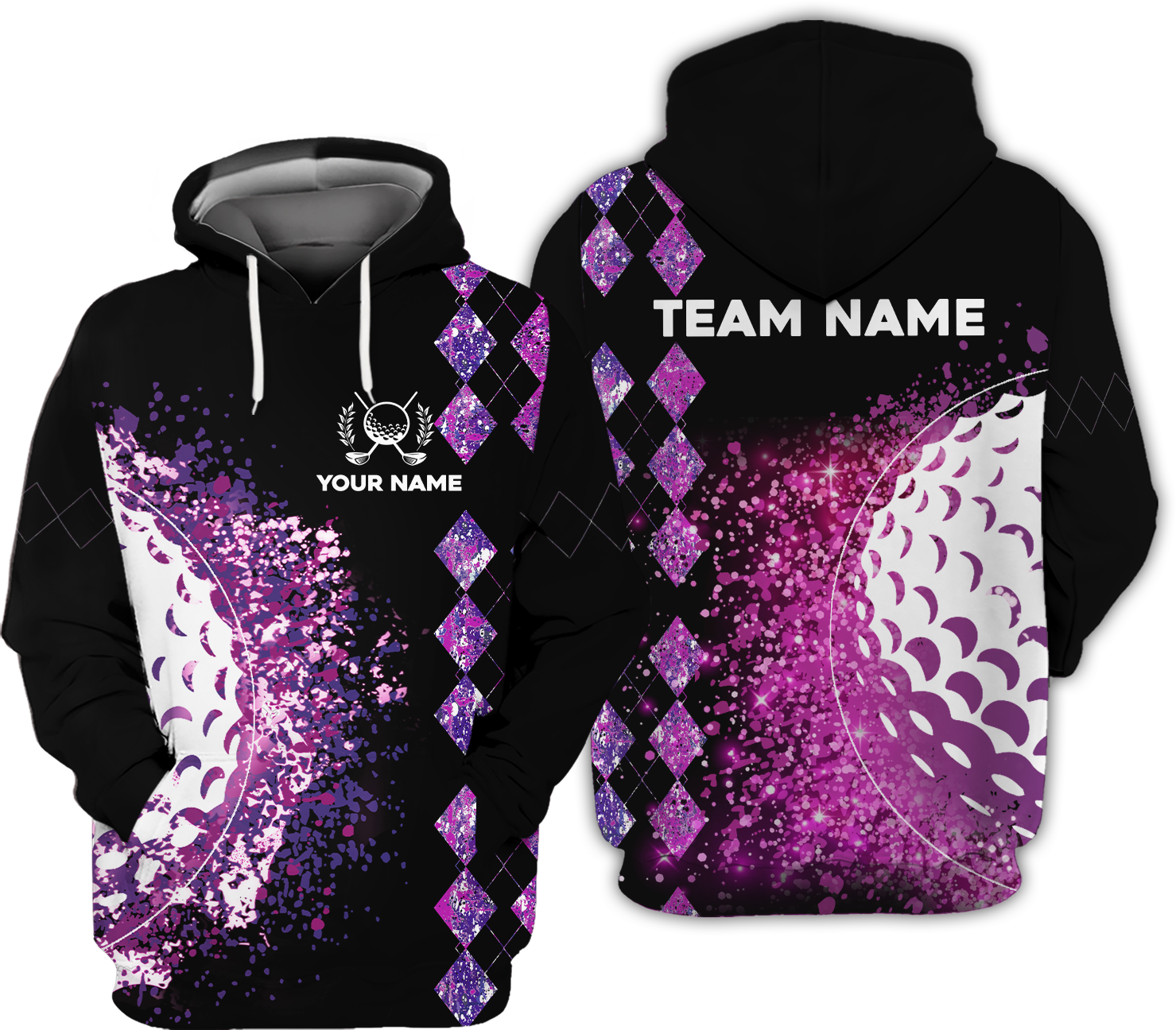 Colorful Golf Shirt, Custom Men's Golf Polo Shirt, Golfing Apparel, Colorful Golf Shirt, Gift For Golfers