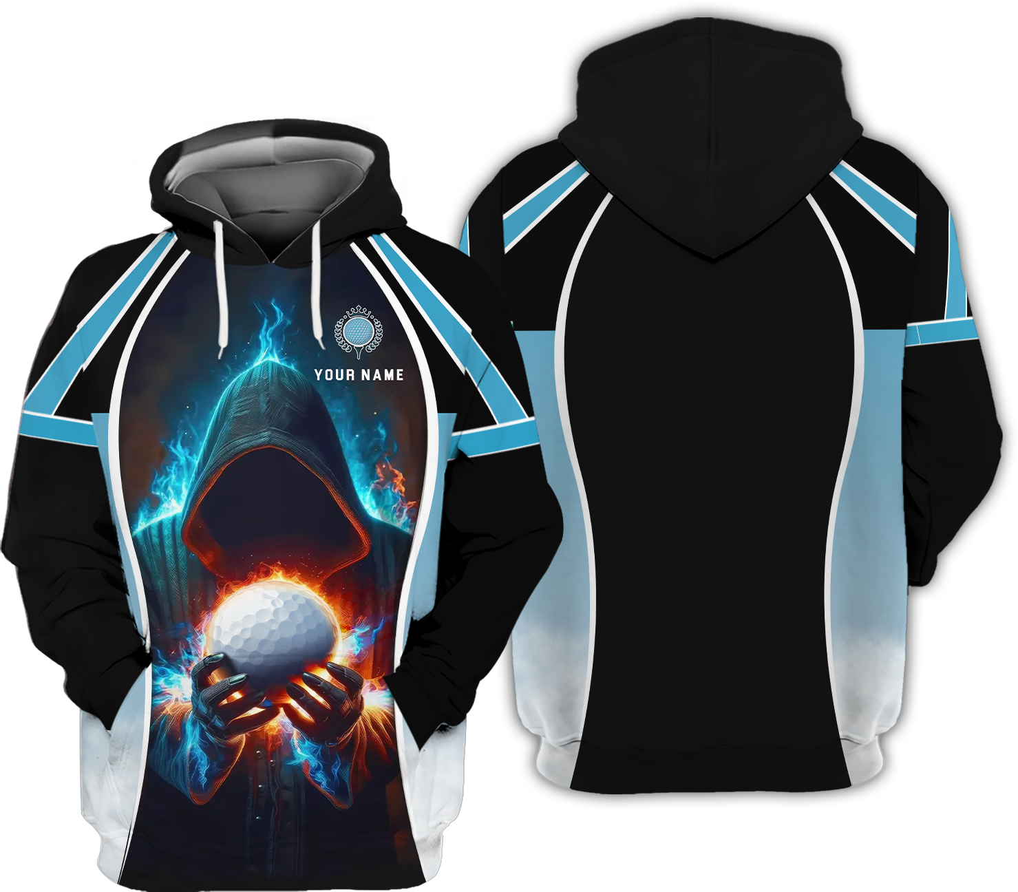 Custom Name Men's Golf Polo Shirt, Funny Golf Shirt, Gift For Golfers