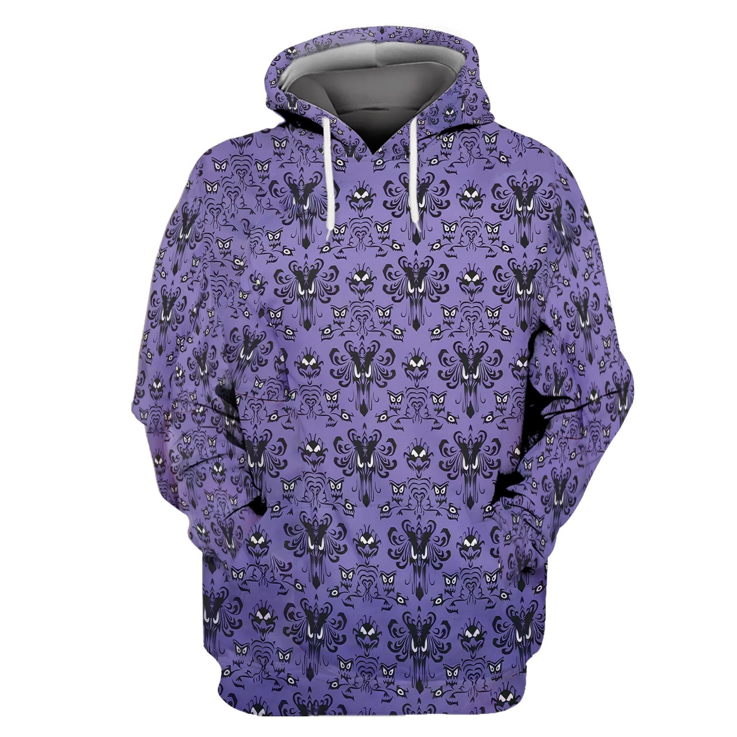 Haunted Mansion Hitchhiking Ghosts Men's Golf Polo Shirt, Golfing Apparel, Mens Golf Gift