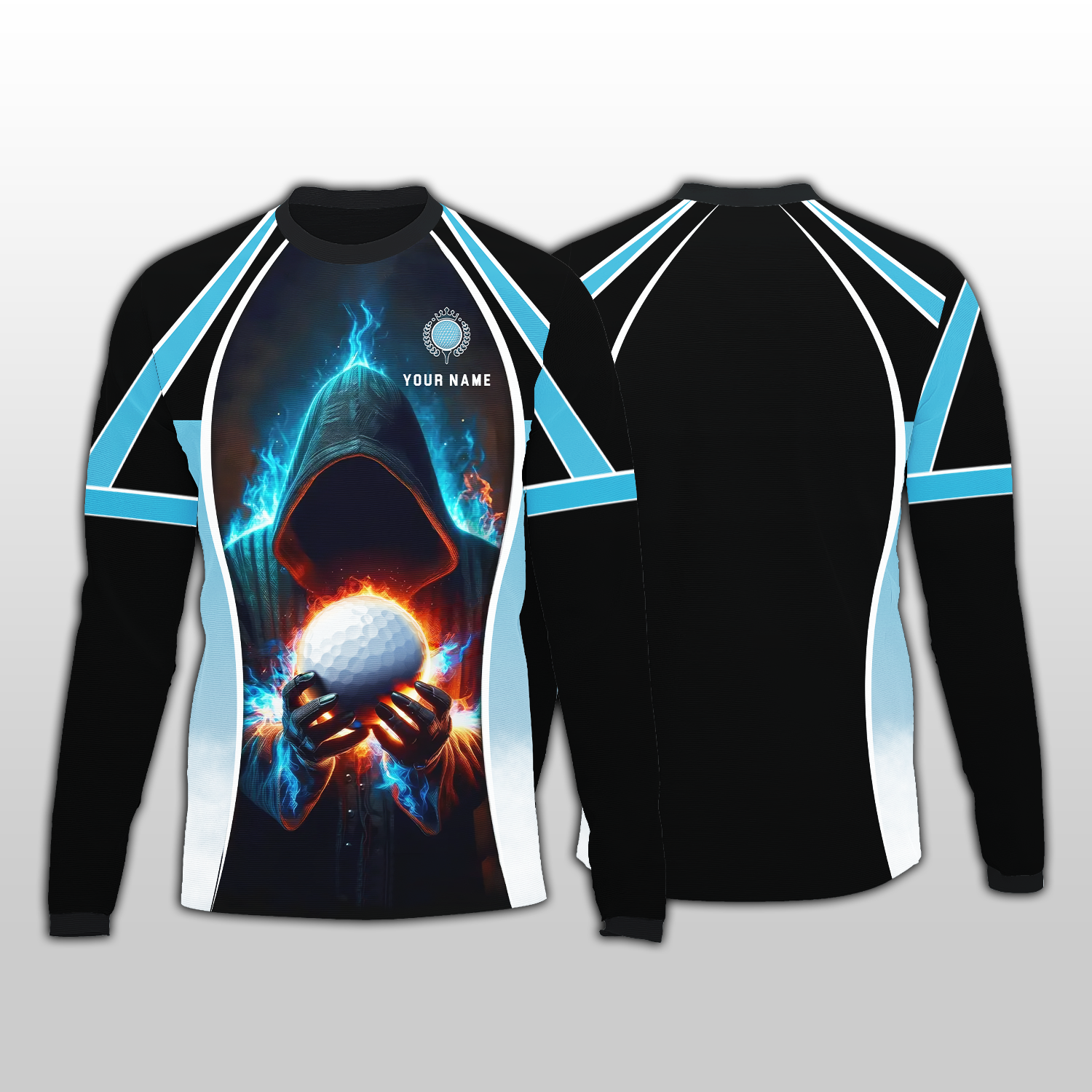 Custom Name Men's Golf Polo Shirt, Funny Golf Shirt, Gift For Golfers