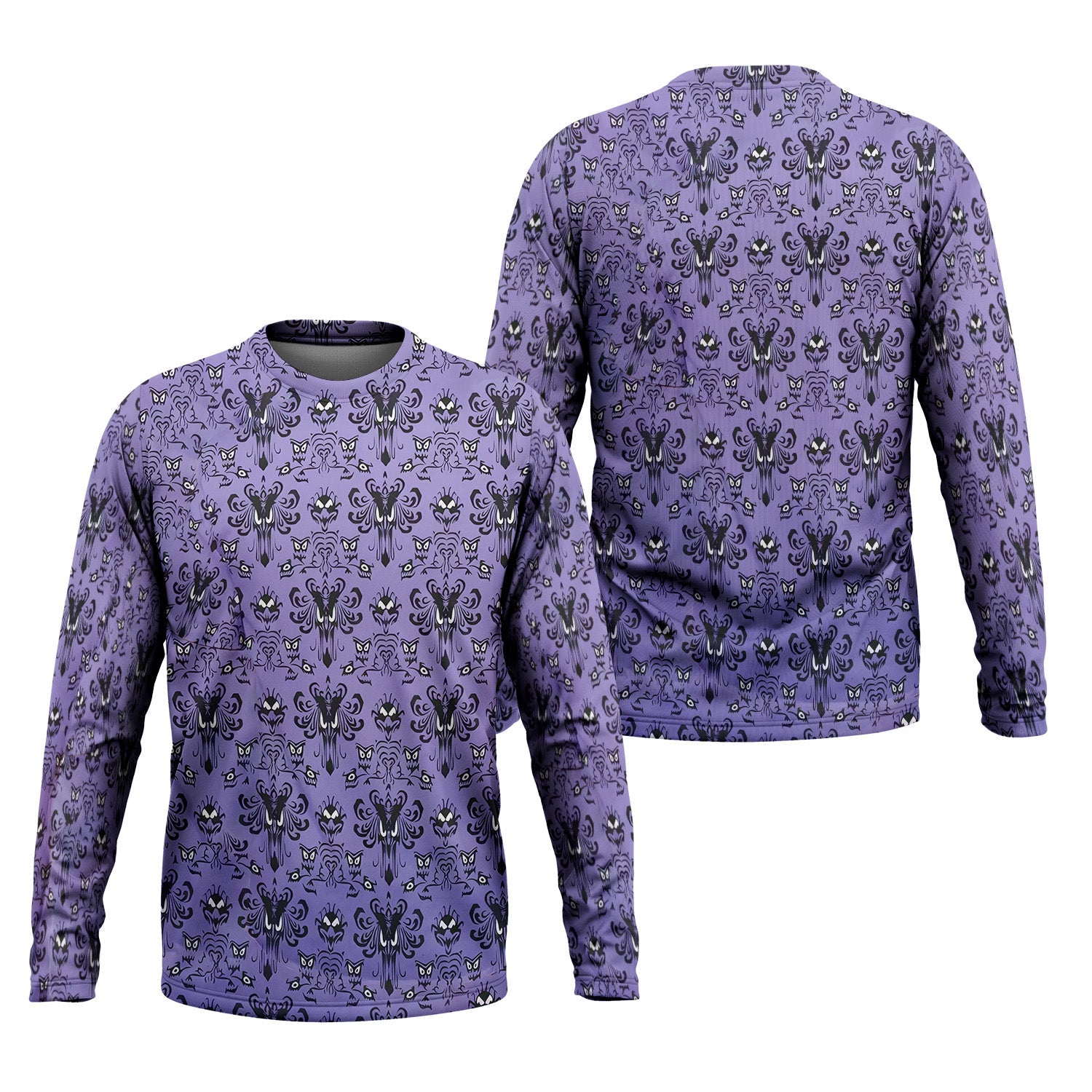 Haunted Mansion Hitchhiking Ghosts Men's Golf Polo Shirt, Golfing Apparel, Mens Golf Gift