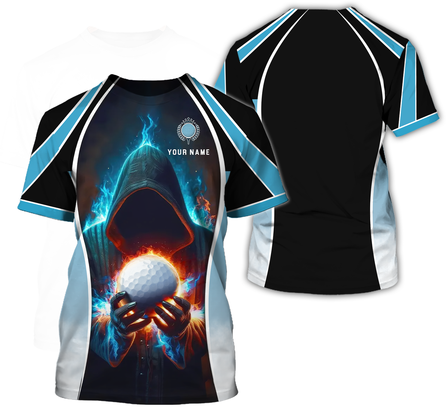 Custom Name Men's Golf Polo Shirt, Funny Golf Shirt, Gift For Golfers