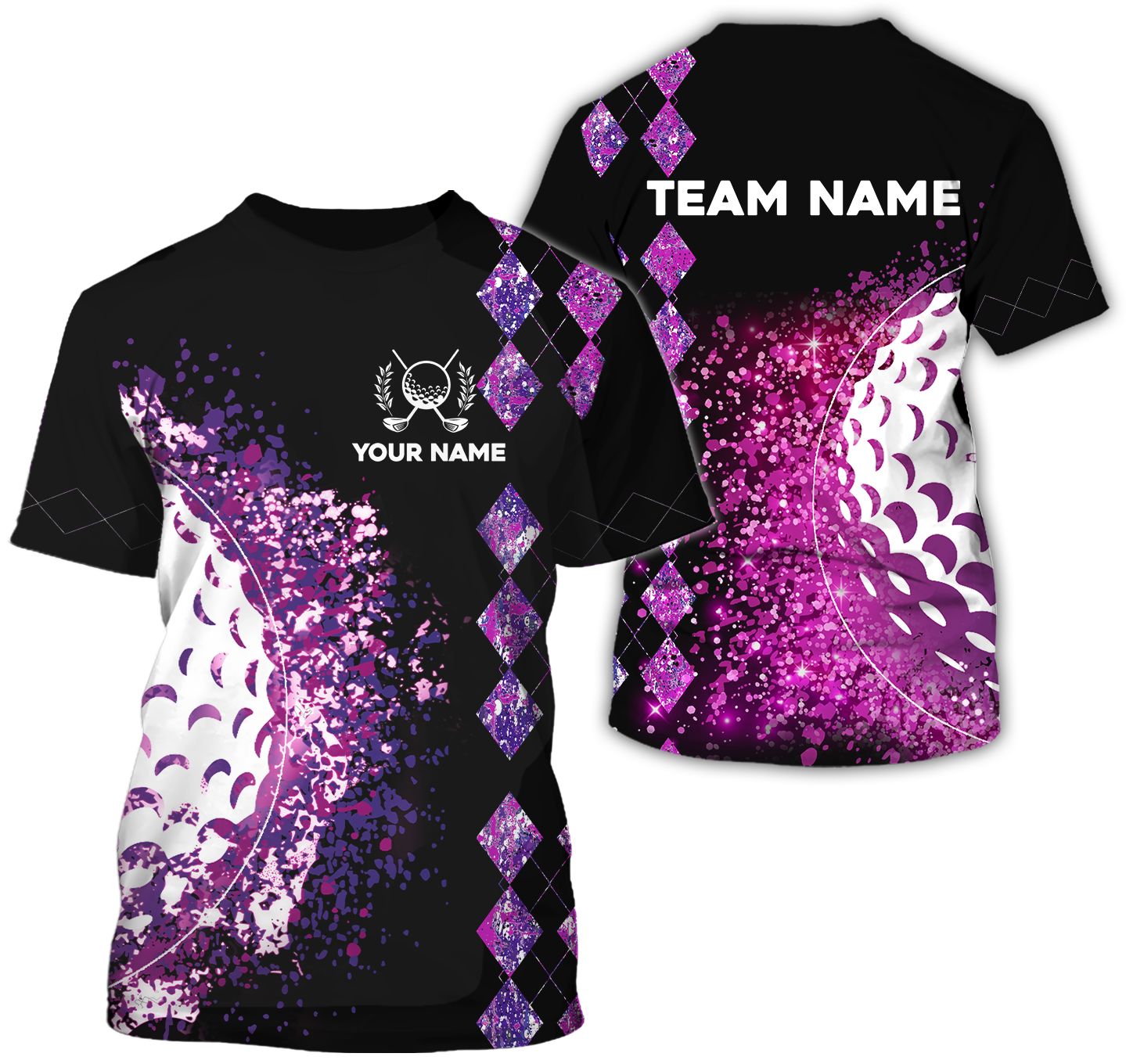 Colorful Golf Shirt, Custom Men's Golf Polo Shirt, Golfing Apparel, Colorful Golf Shirt, Gift For Golfers