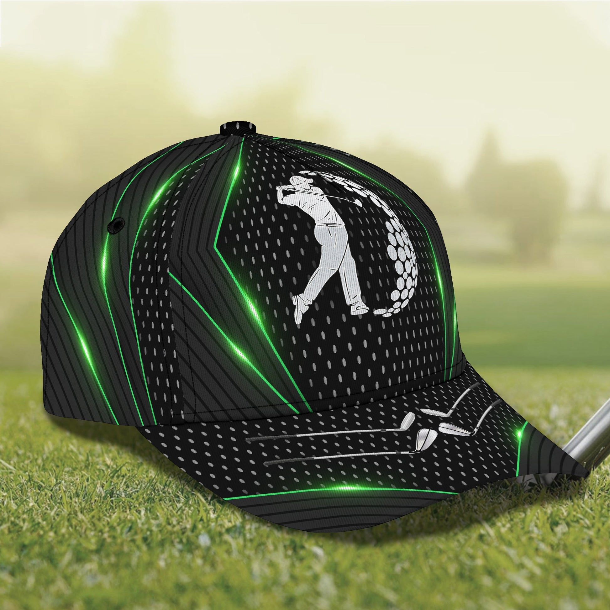Custom Golf Cap, 3D Golf Cap, Unique Gifts For Golf Lovers