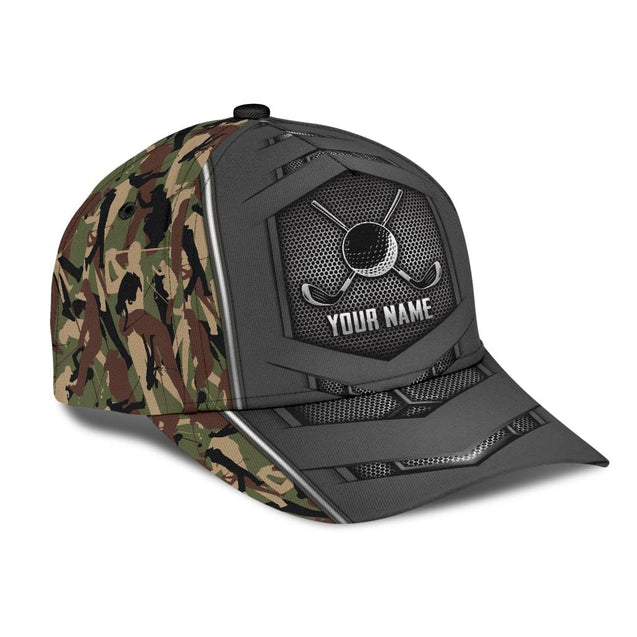 Customize Military Golf Cap, Personalized Golf Cap, Golf Gift For Men