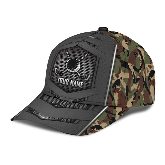 Customize Military Golf Cap, Personalized Golf Cap, Golf Gift For Men