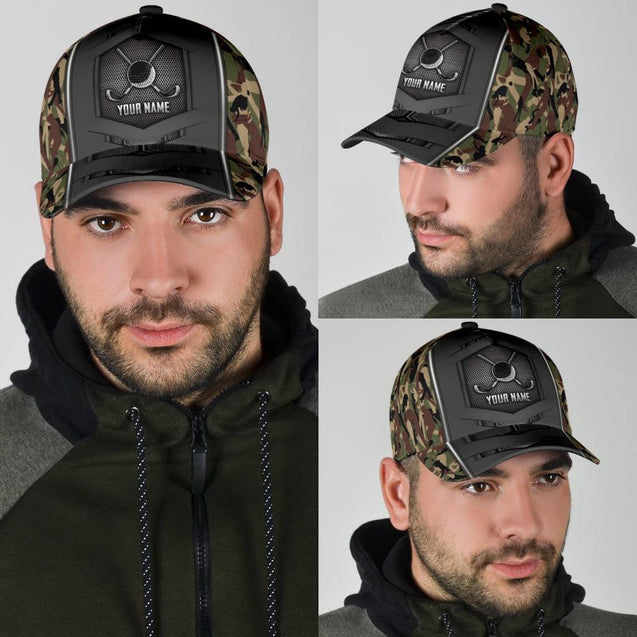 Customize Military Golf Cap, Personalized Golf Cap, Golf Gift For Men