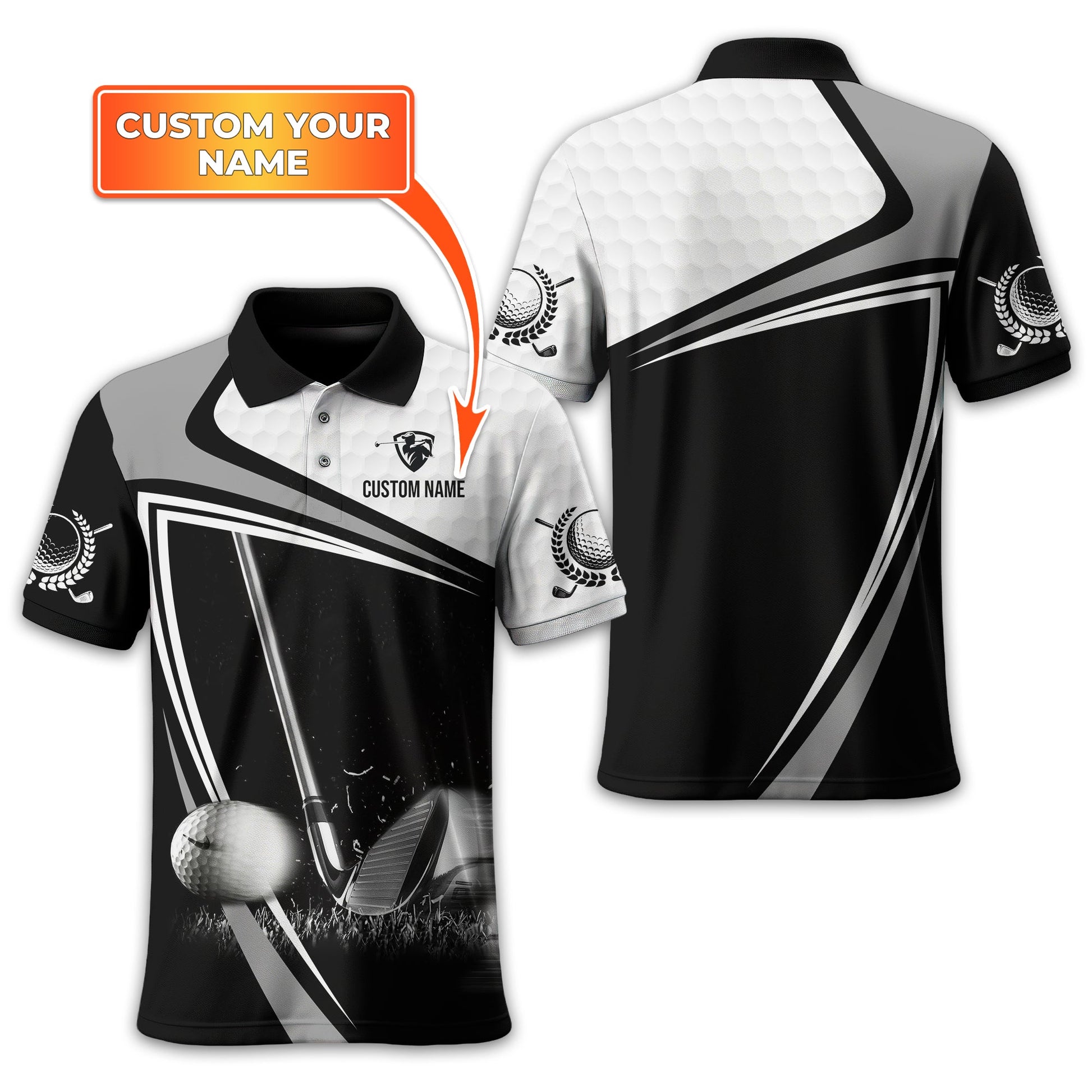 Custom Golf Polo Shirt, Funny Golf Shirt, Gift For Golfers