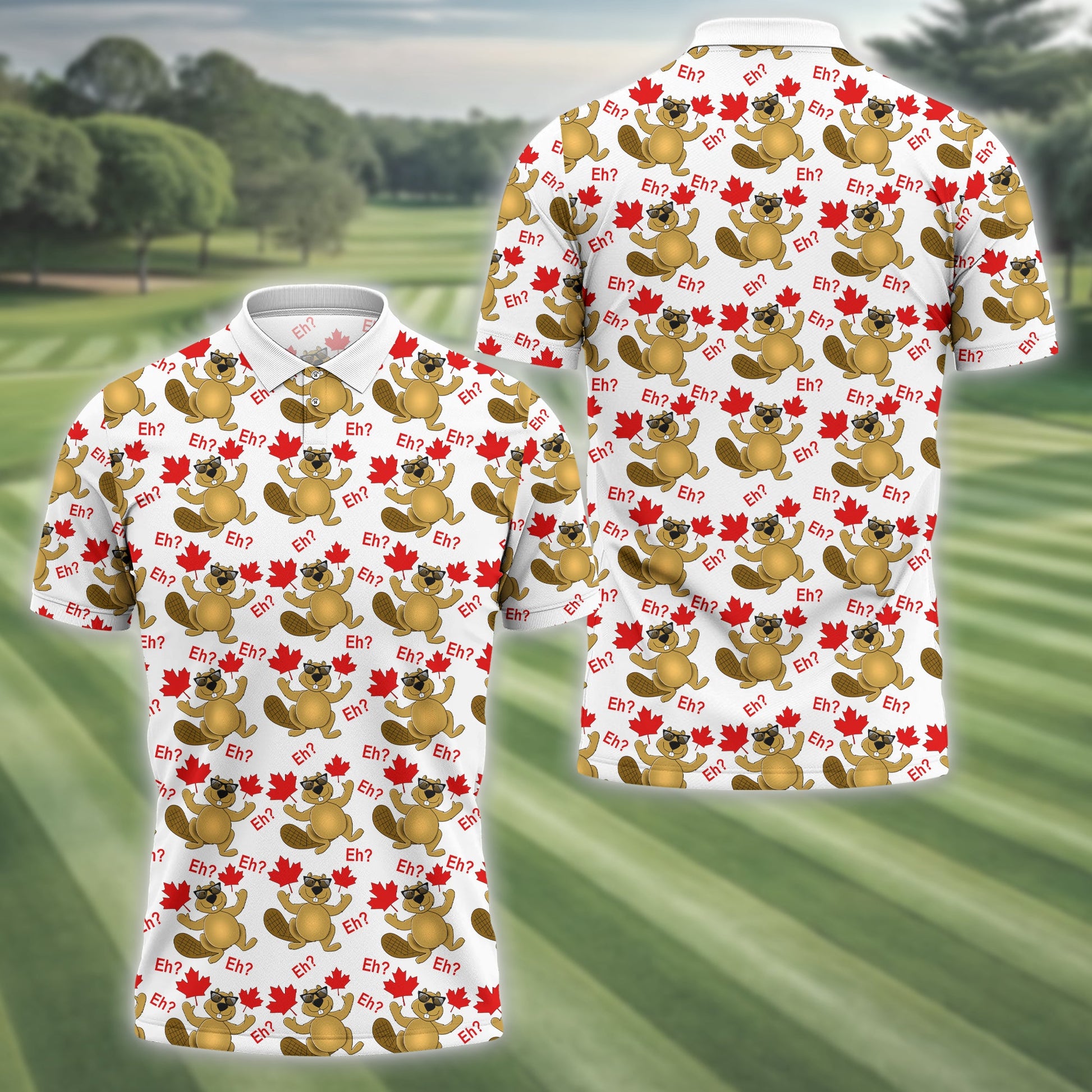 Hey Dude! Golfing Men's Golf Polo Shirt, Golfing Apparel, Mens Golf Gift