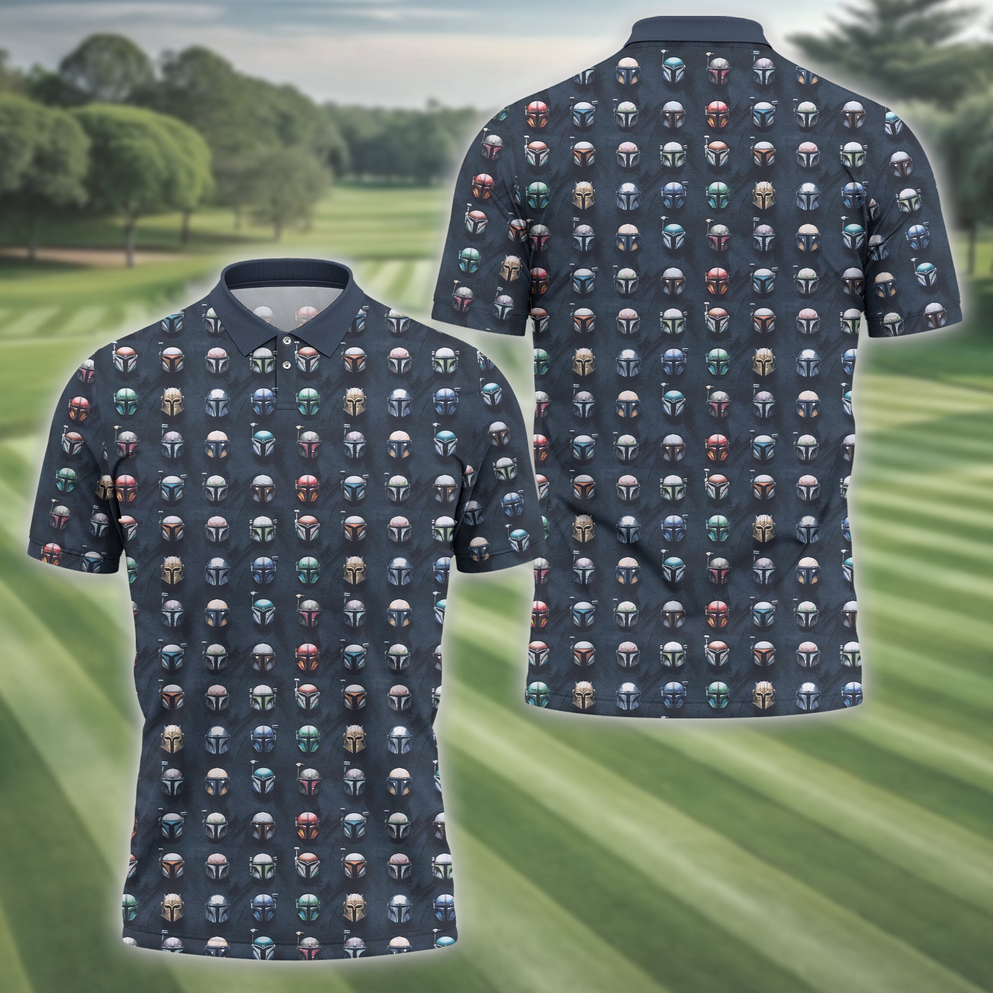 This Is The Way Men's Golf Polo Shirt, Golfing Apparel, Gift For Golfers