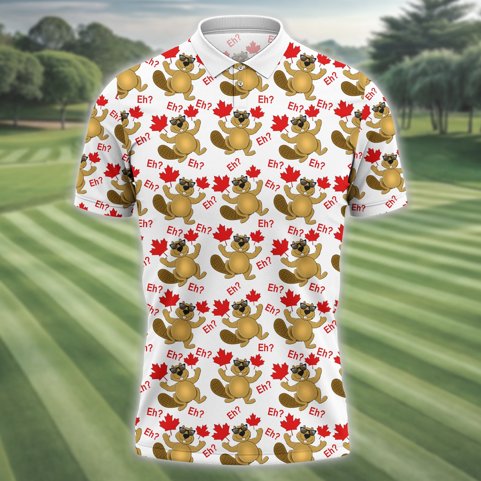 Hey Dude! Golfing Men's Golf Polo Shirt, Golfing Apparel, Mens Golf Gift