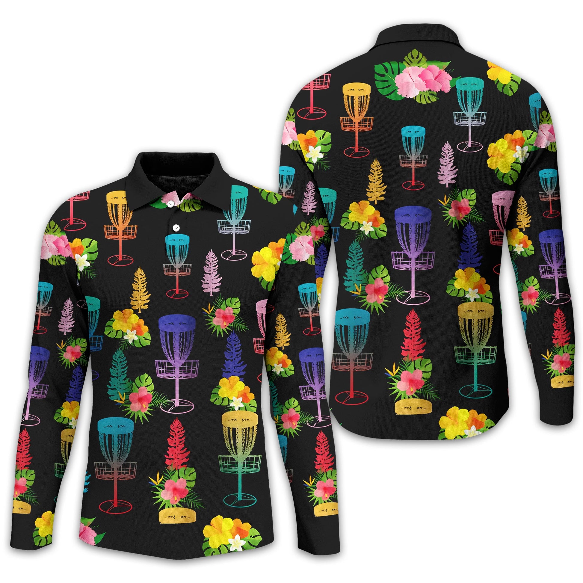 Disc Golf CustomGolf Polo Shirt, Gift For Golfers, Golf Gift For Men