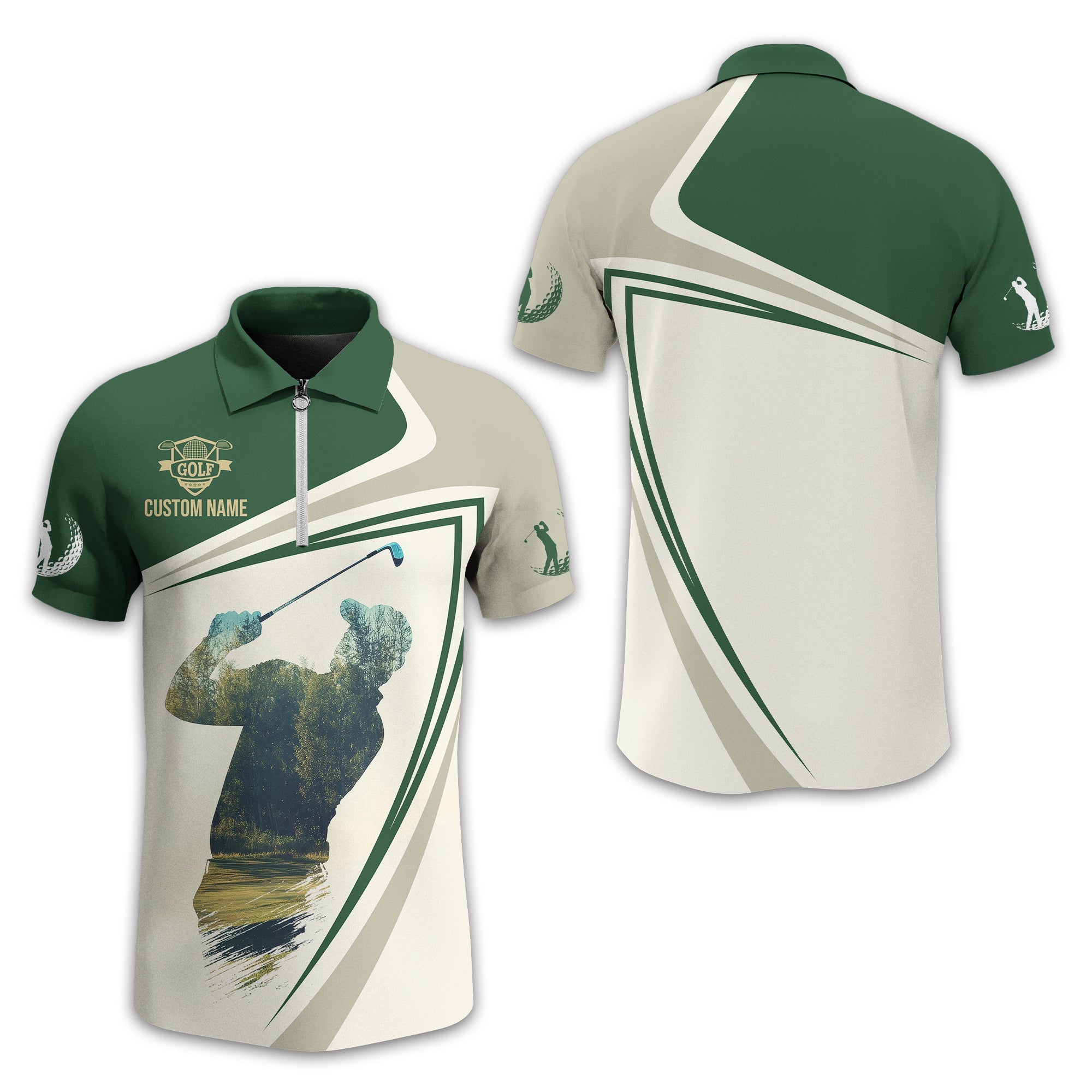 Custom Golf Shirt, Personalized Golf Shirt, Unique Gift For Golfer