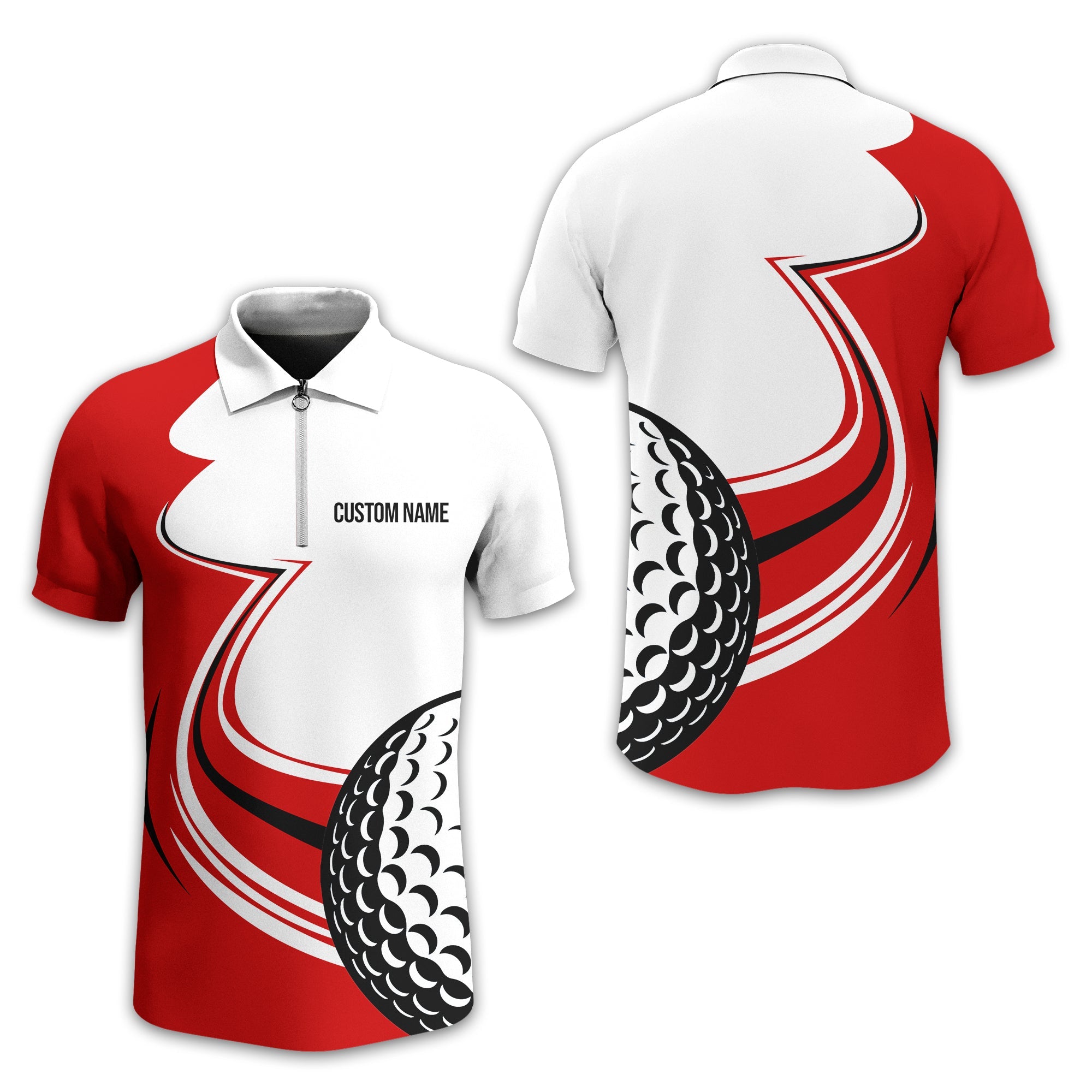 Personalized Golf Polo Shirt, Golf Shirt For Men, Gift For Golfers