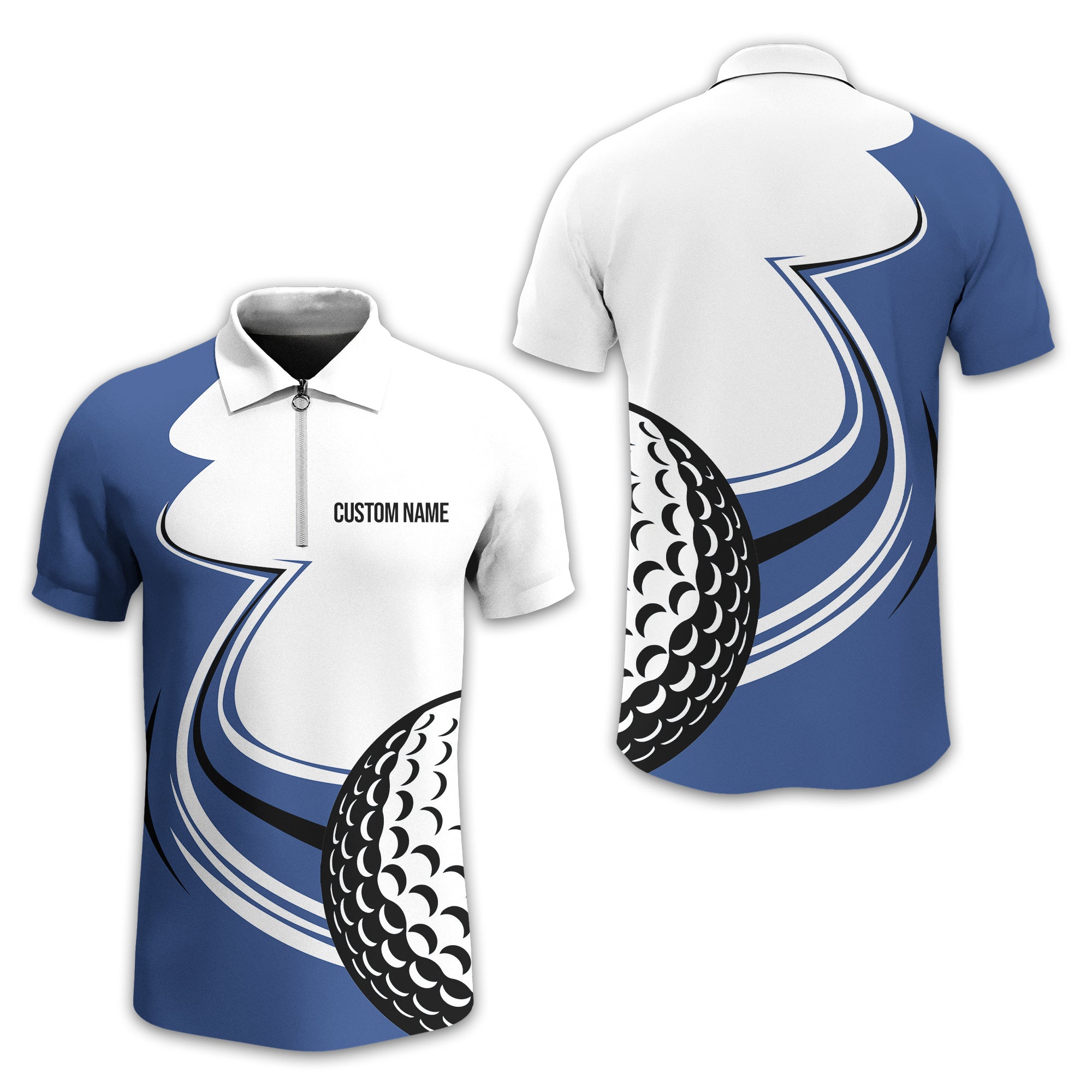 Personalized Golf Polo Shirt, Golf Shirt For Men, Gift For Golfers